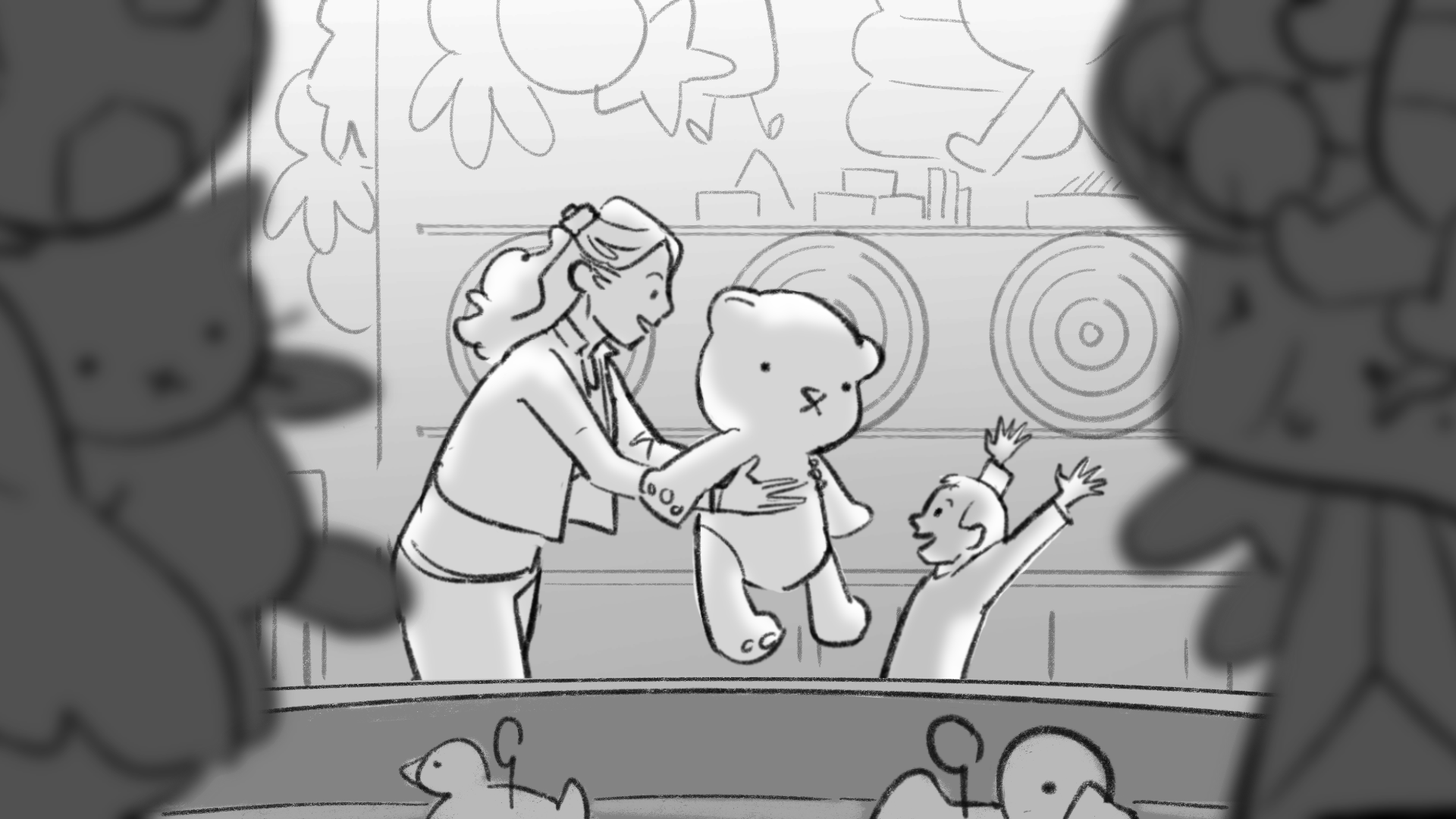 At the Fun Fair