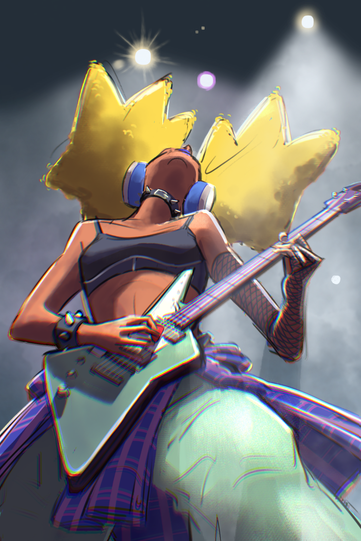 Chroma Core '26 Guitar Solo + Cadet fan art