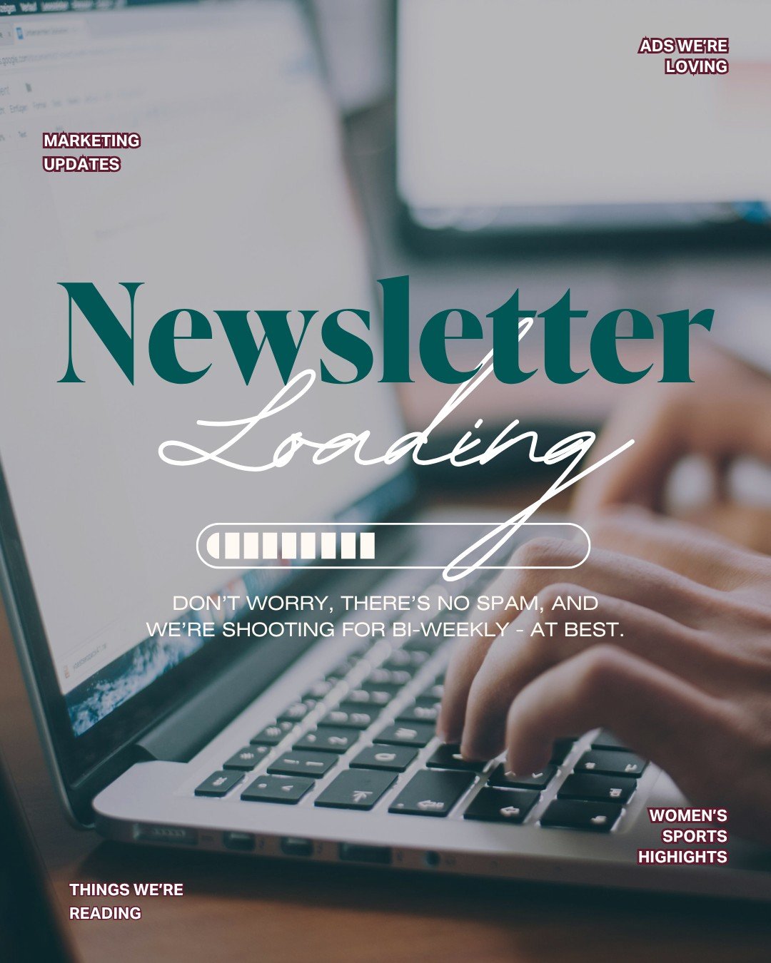 So we did a thing 🙈 Our first-ever newsletter arrives this month! We hope it's a quick, fun and informative read, as inboxes are already cluttered. 🫠
If you're interested in ads that caught our attention, marketing updates we're hearing, content we