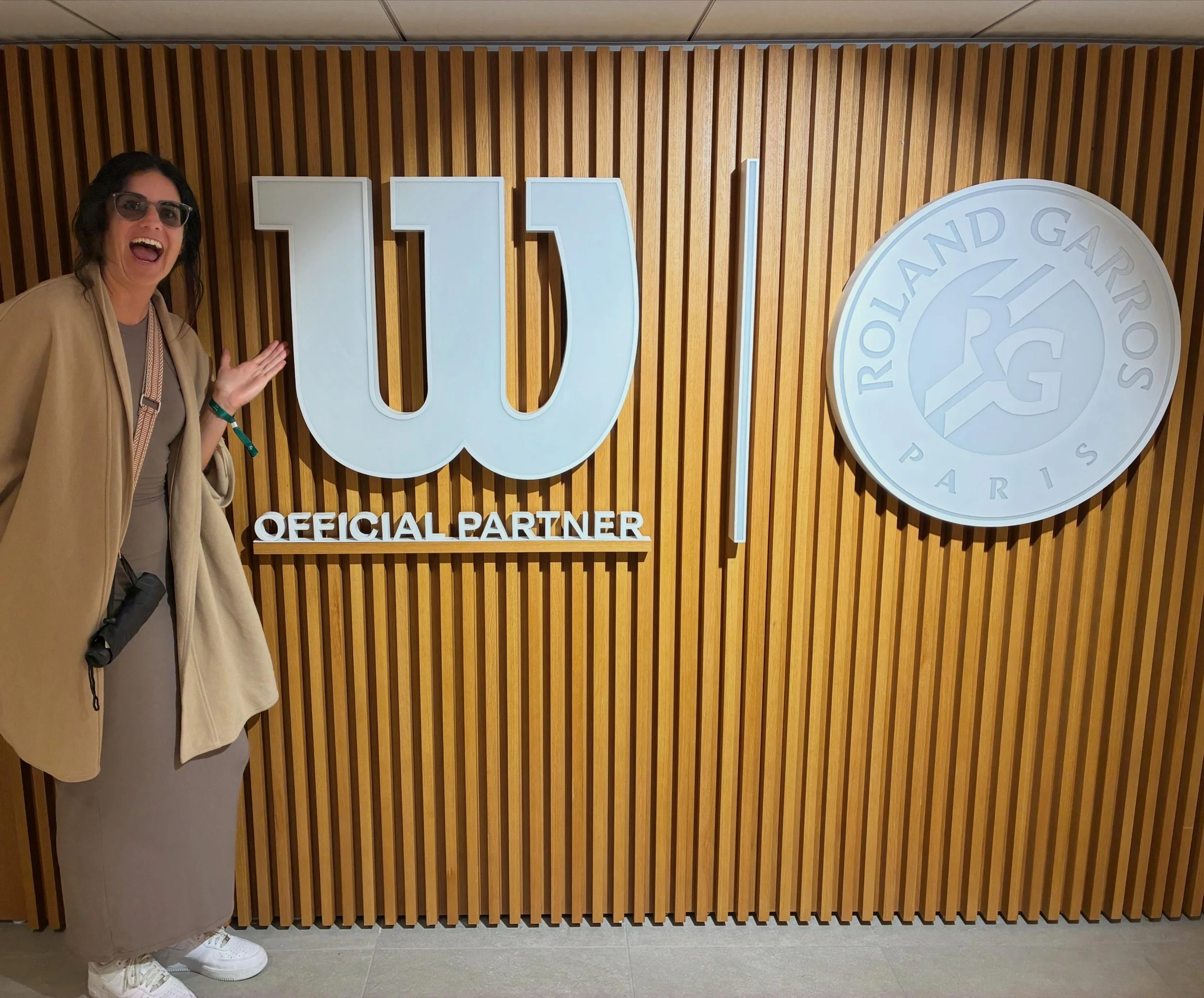 One of our favorite things is seeing clients &ldquo;in the wild&rdquo; - and in their element - and The French Open was no exception 🥹🎾
