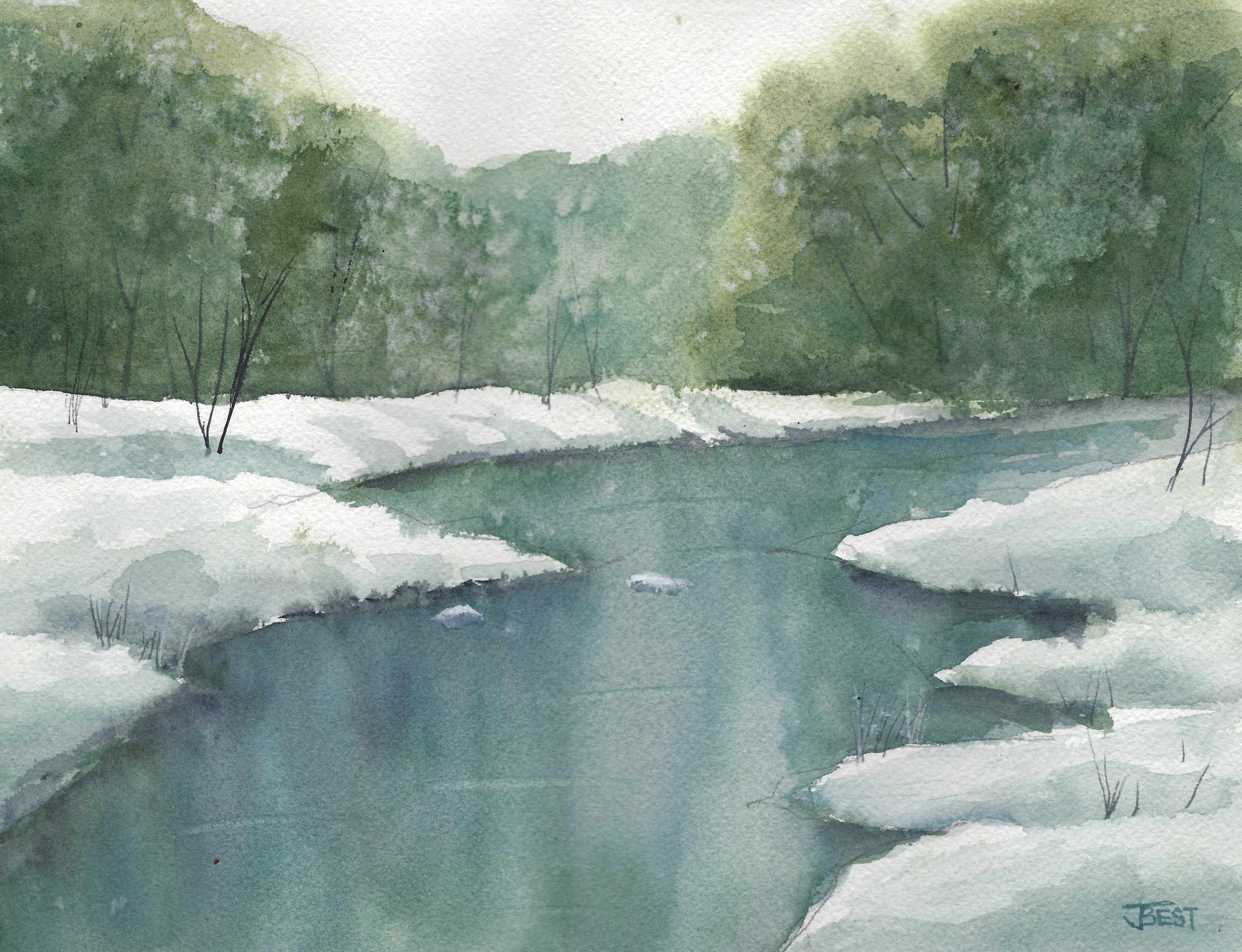 Winter Pond