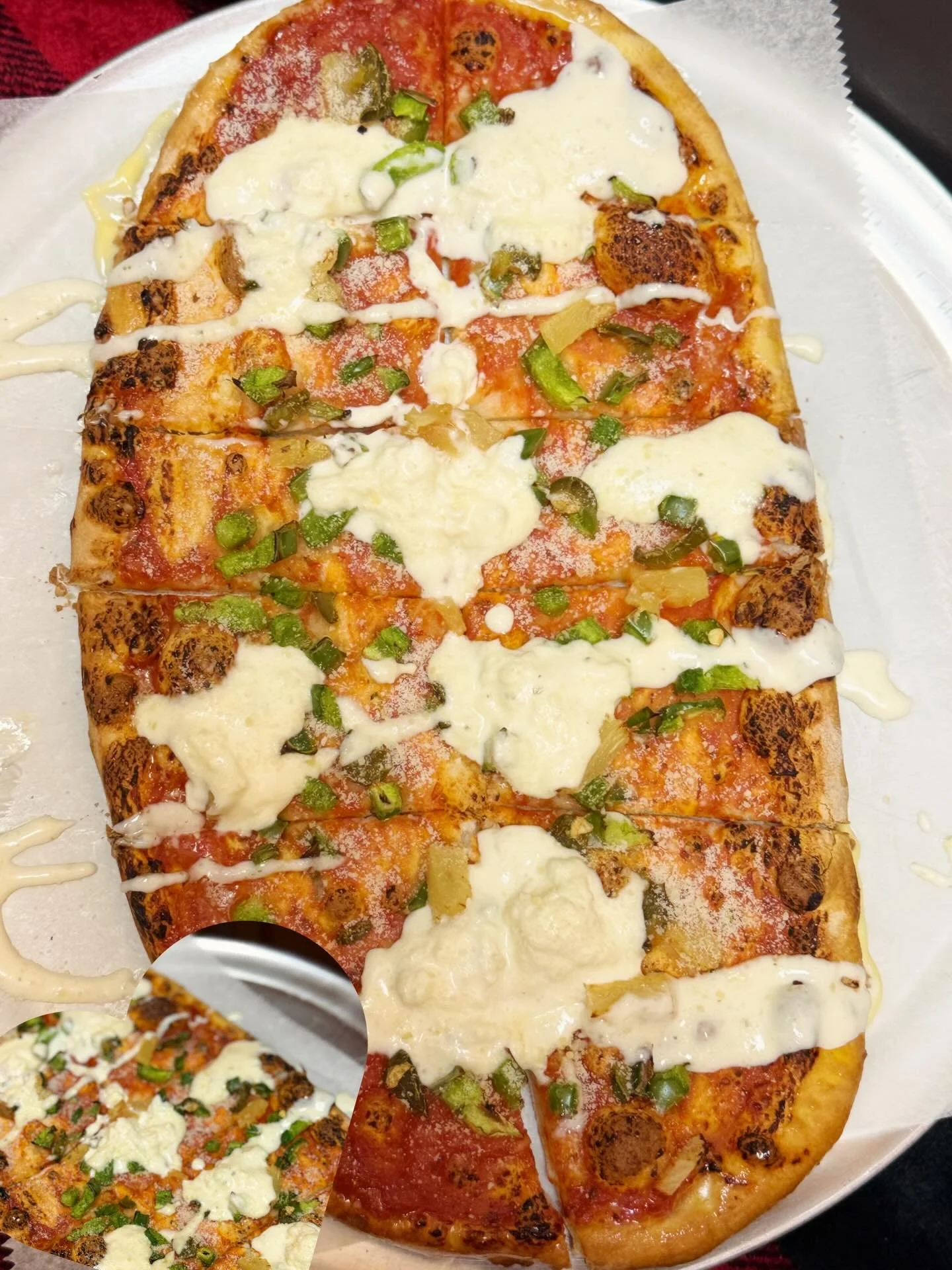 Stracciatella cheese pizza the craving we satisfy