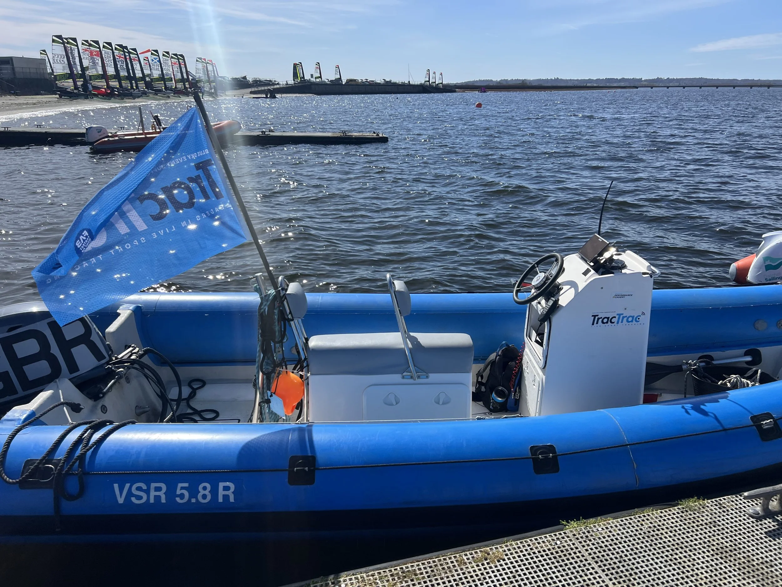 The TractracUK VSR rib equipped with B&G wind instruments