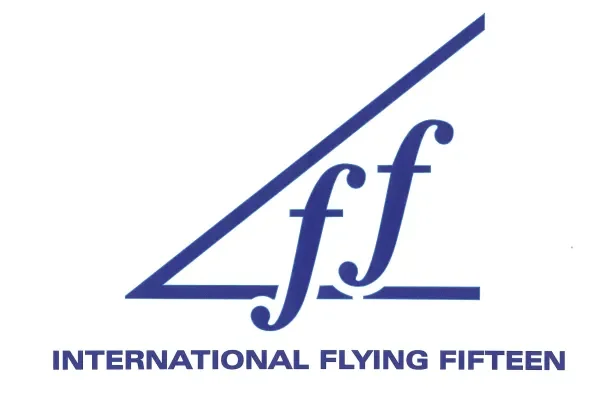 Logo of International Flying Fifteen, featuring a stylized sailboat with the initials 'fff' and the company name below.