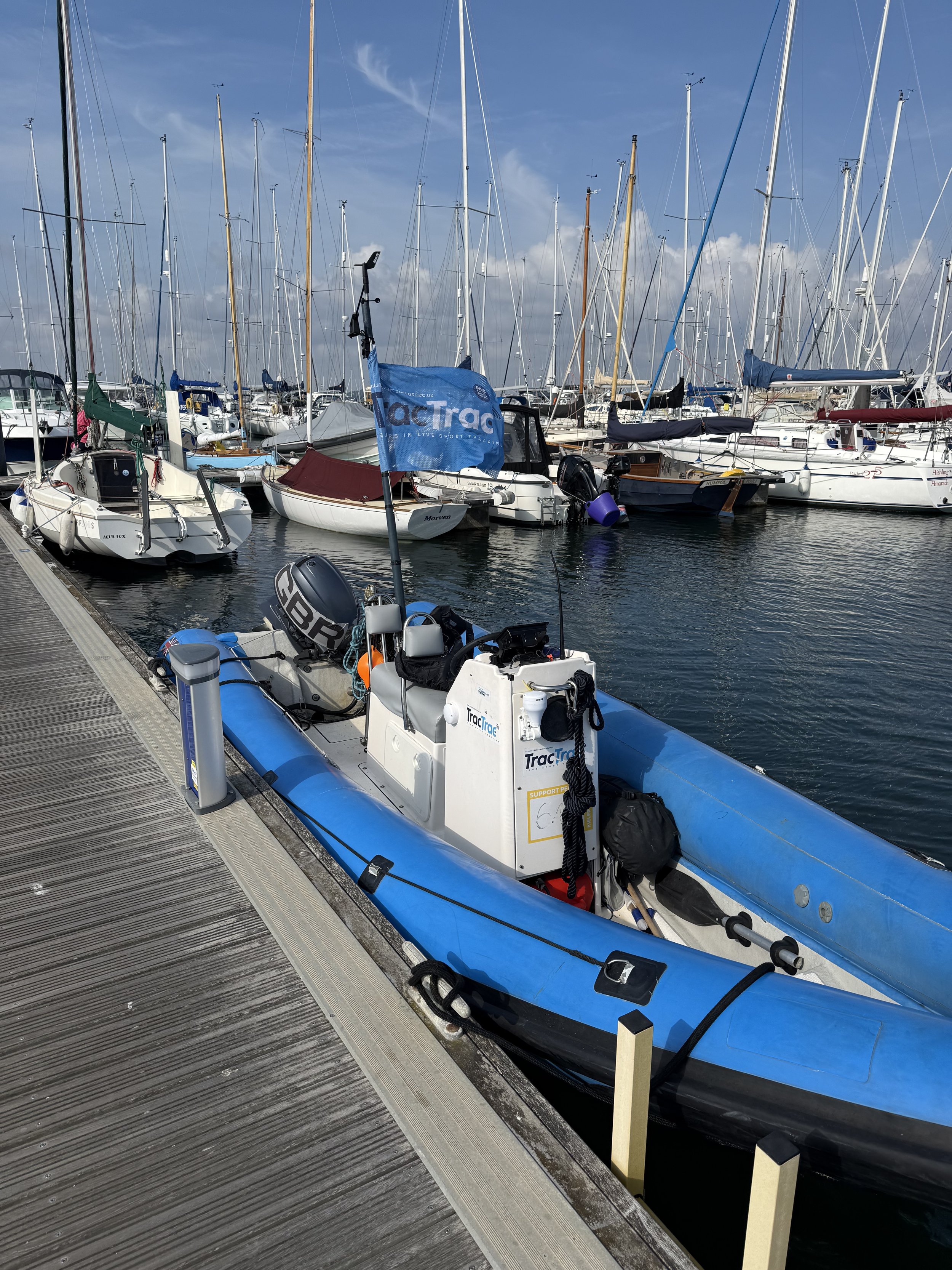 All wind data during racing is captured via B&G equipment on the TractracUK VSR