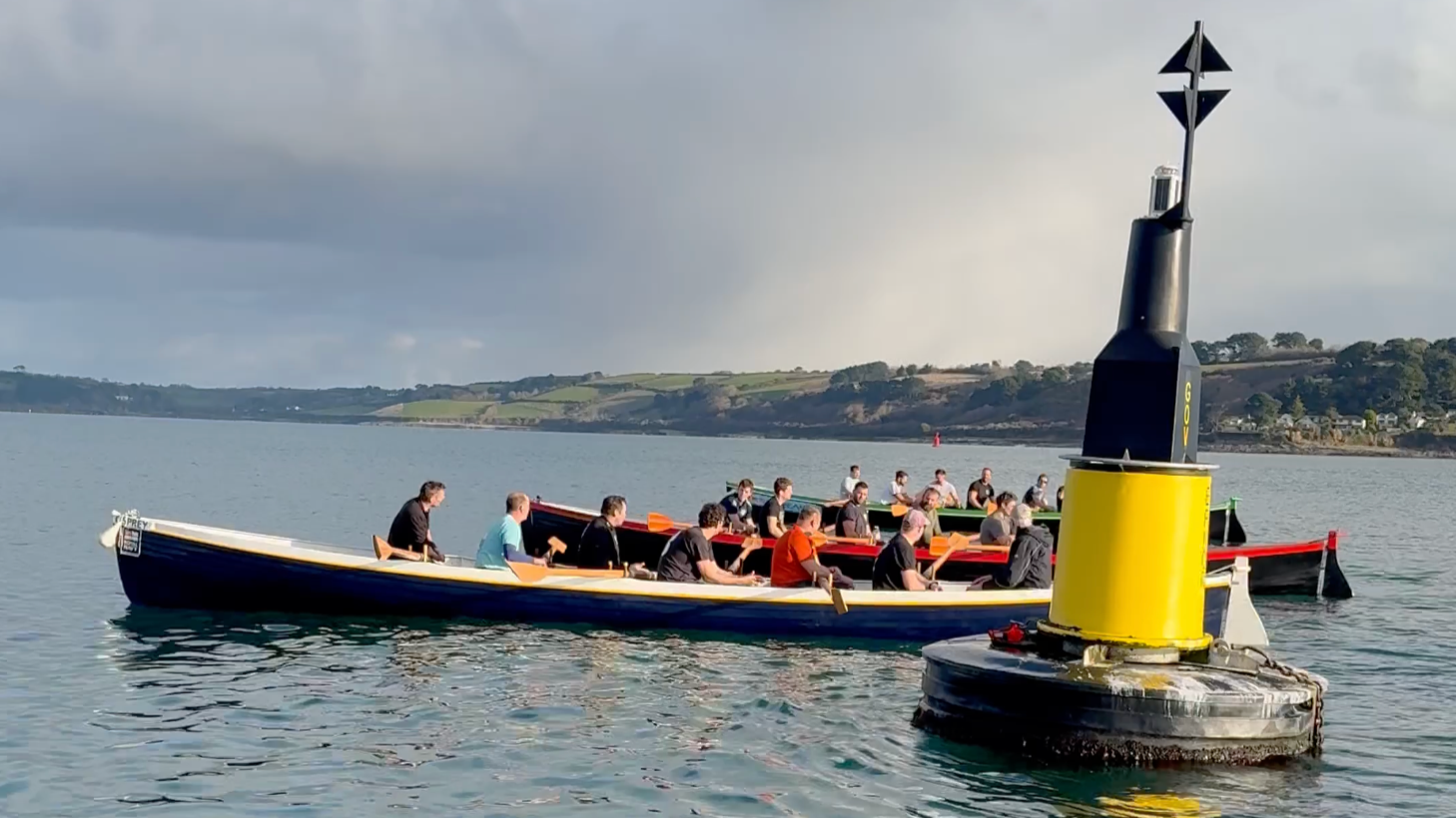 The Falmouth A Pilot Gig team is training using TracTracUK for data and insights