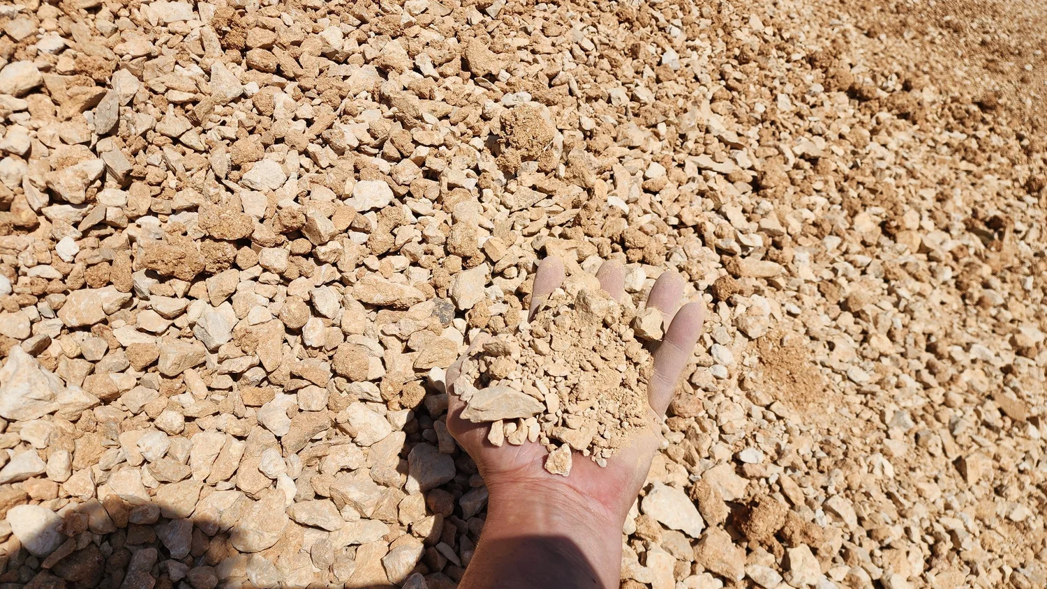 Limestone Base (Dust–3/4") material reference