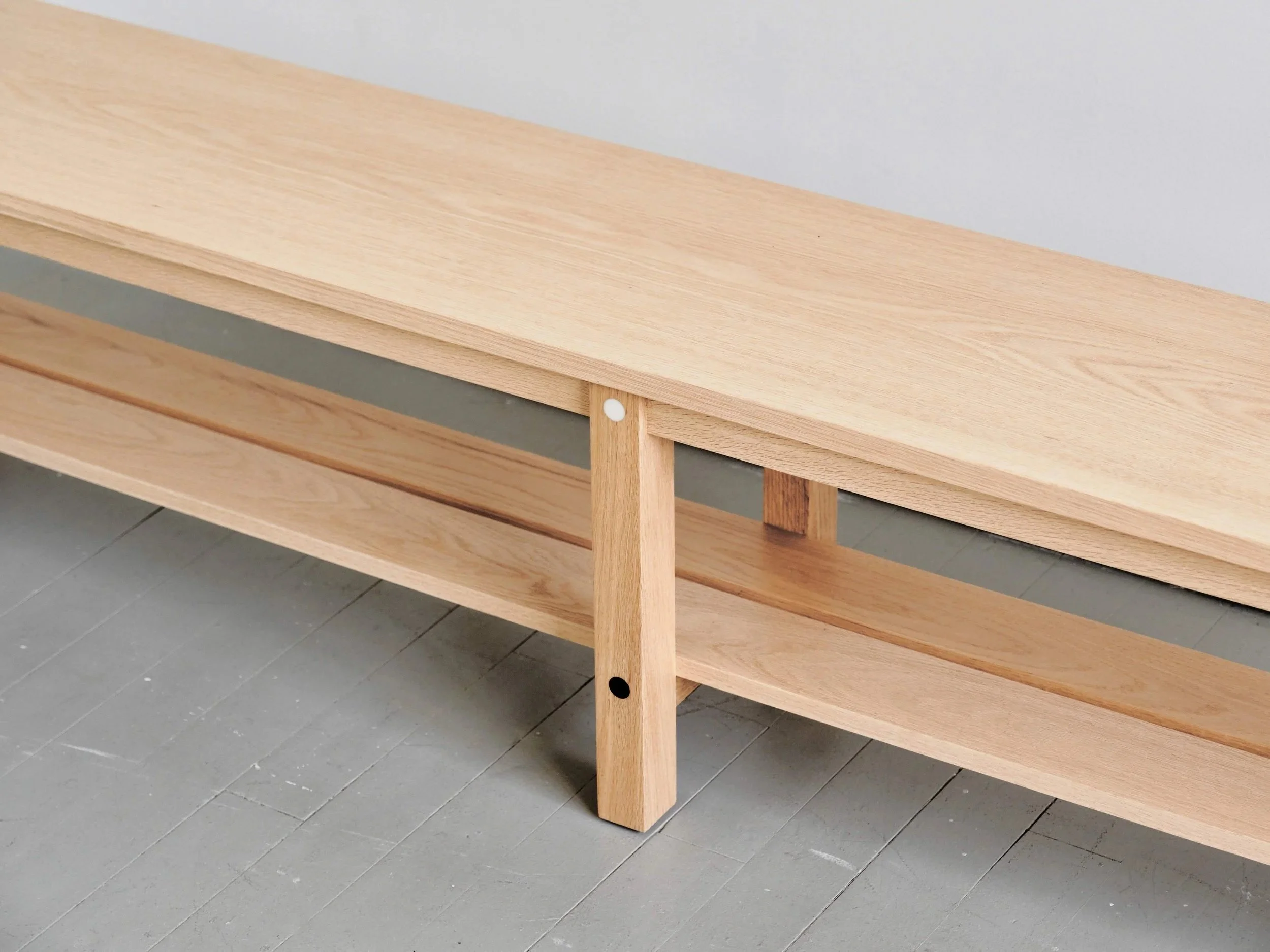 Oak bench