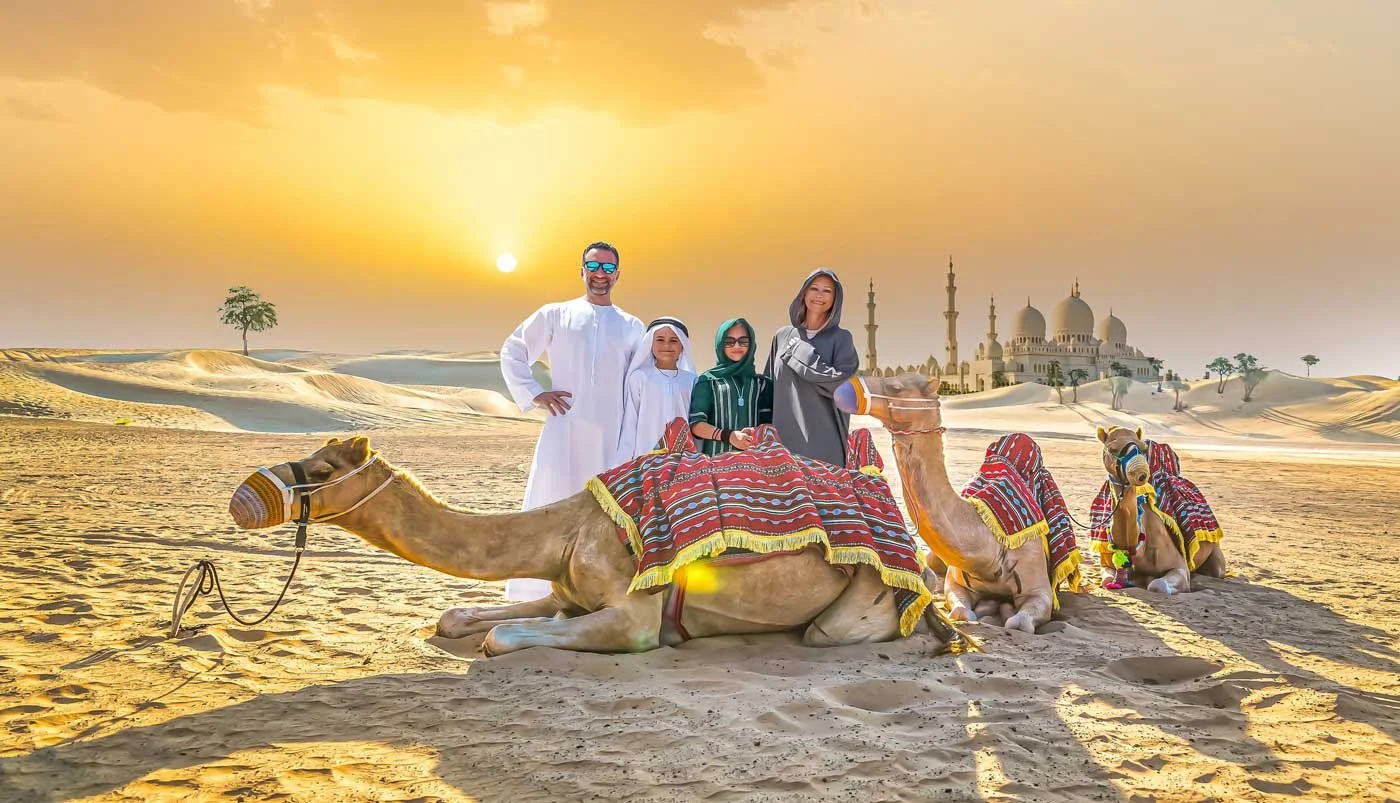 From the golden dunes of Abu Dhabi to the glass-and-steel skyline of Dubai, the UAE is where ancient desert soul meets futuristic spectacle. 🐪✨

Ride camels through endless sand one day, then dine 1,400 feet above the city lights the next. Stroll th