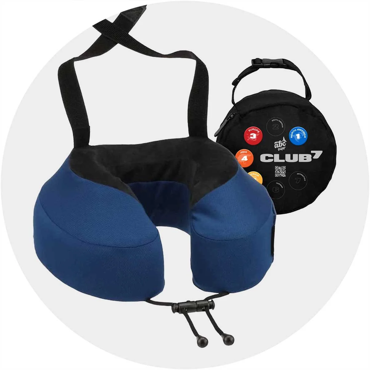 ABC Trips Club⁷ neck pillow