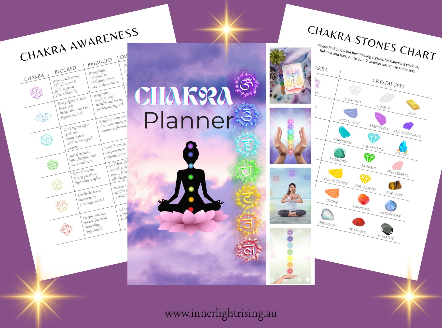 Chakra Planner Cover Image
