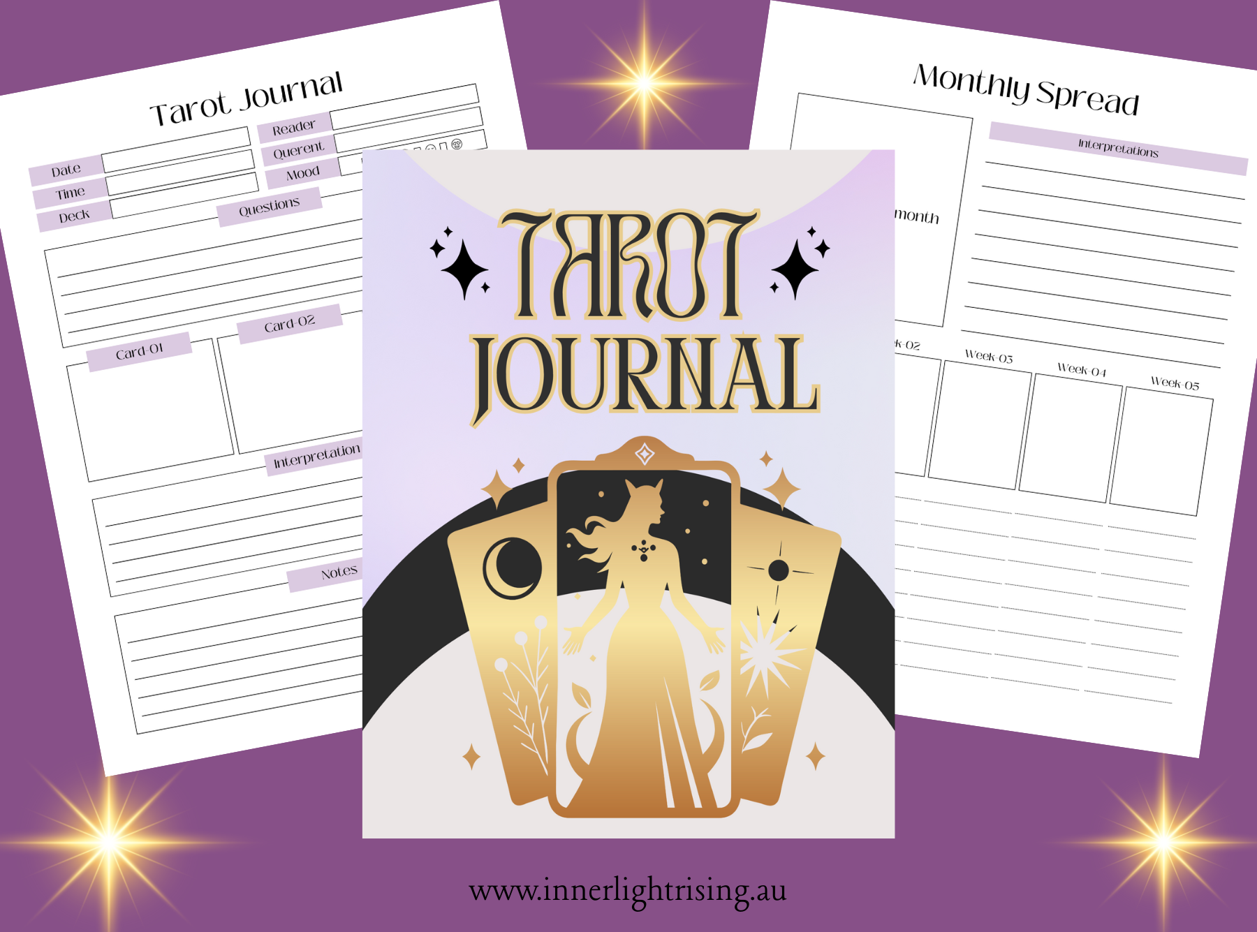 Tarot Journal Cover Image