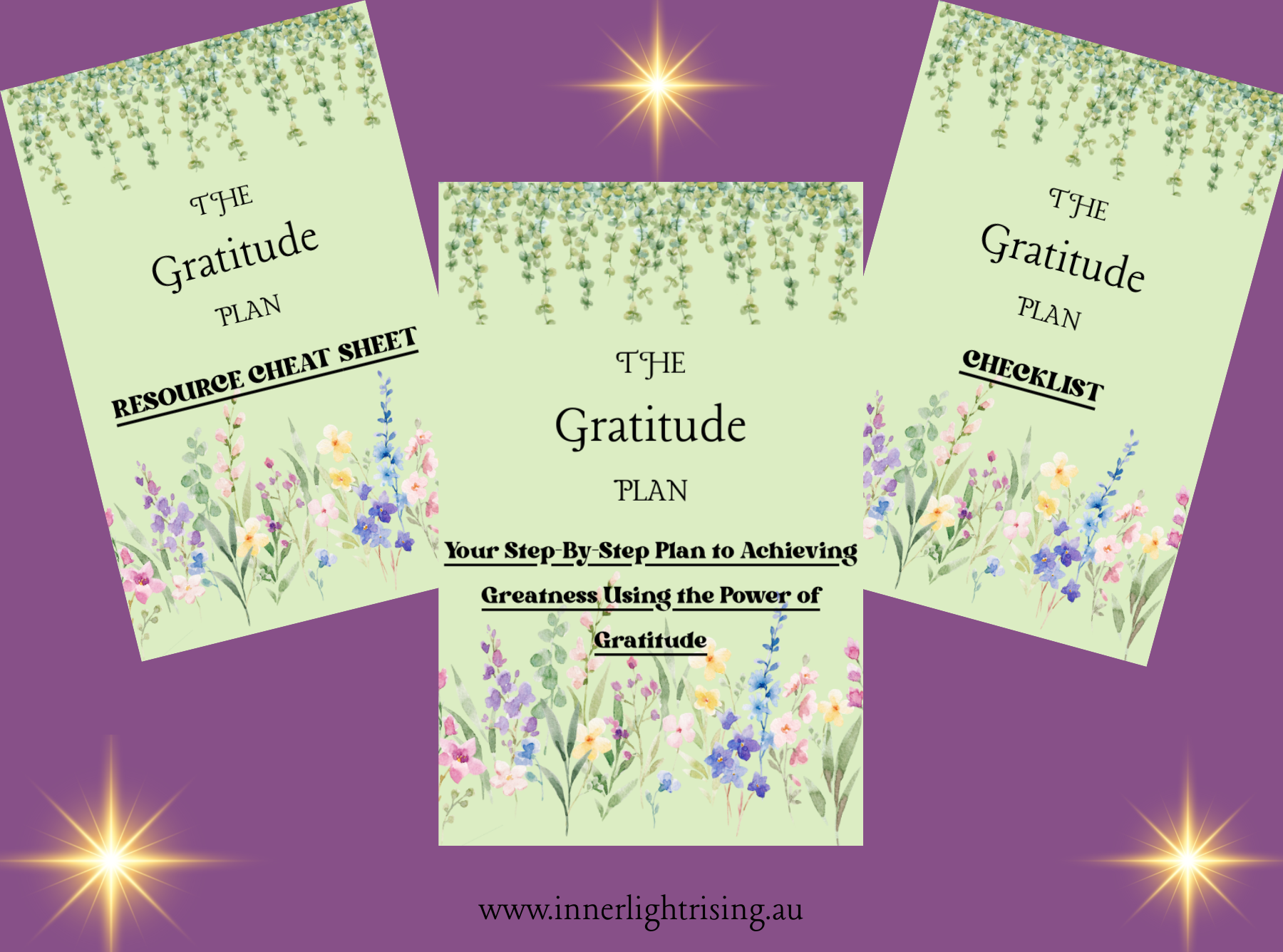 The Gratitude Plan Digitial Guidebook Bundle Cover Image