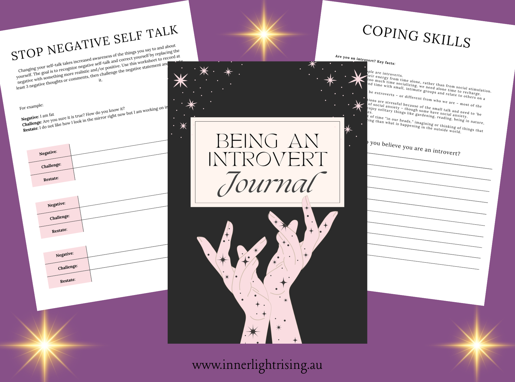 Being an Introvert Journal Cover Image