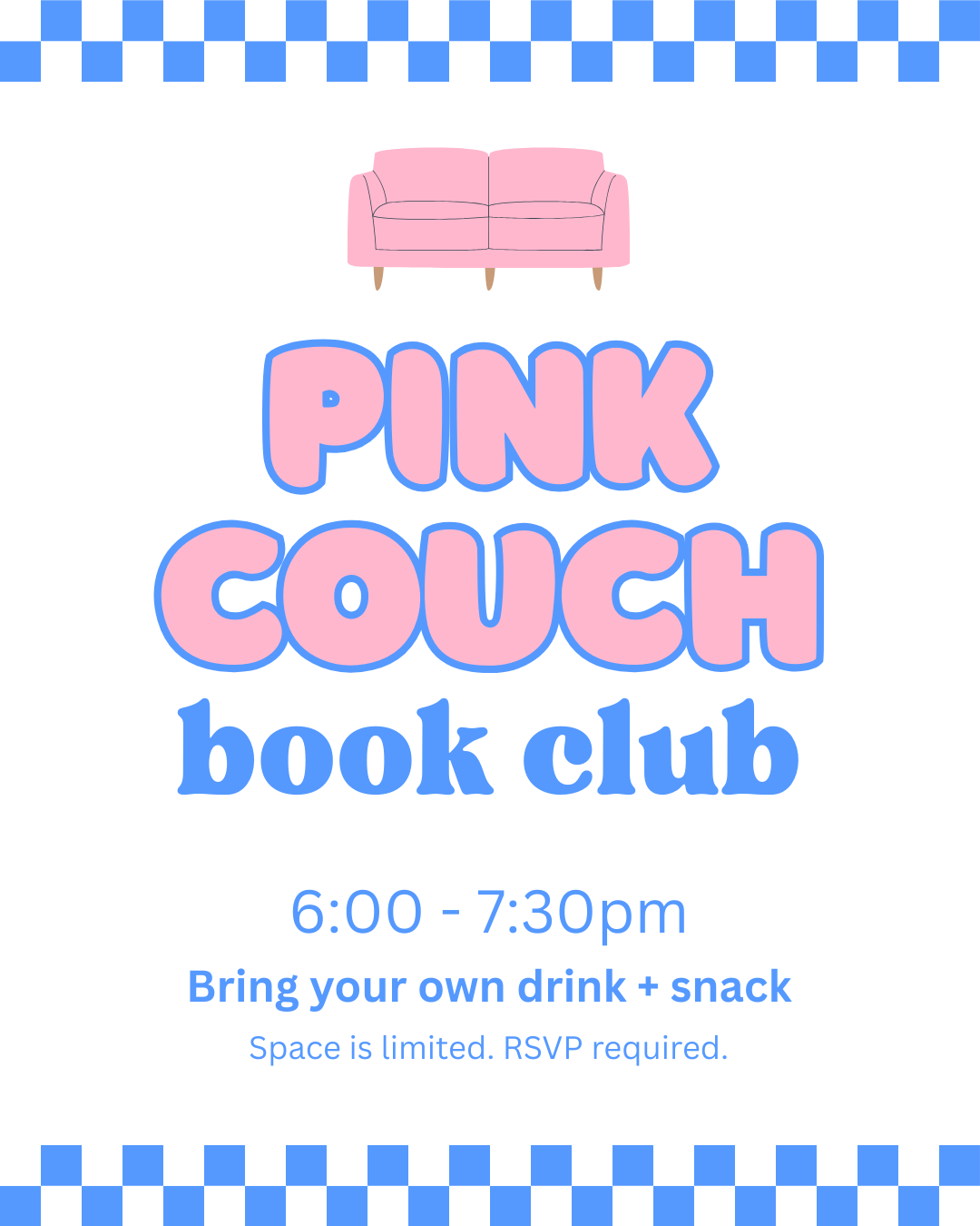 Pink Couch Book Club | Contemporary