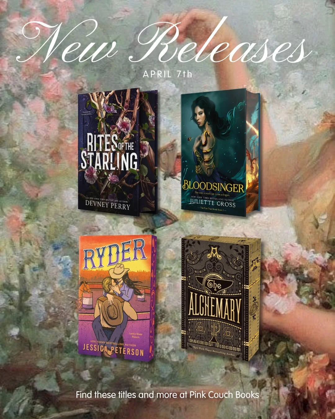 It&rsquo;s New Release Tuesday! Or as we like to call it Tues-Yay 🤭 Sorry bad dad joke 😝 

So many great releases this week. What are you picking up? 📚✨💕