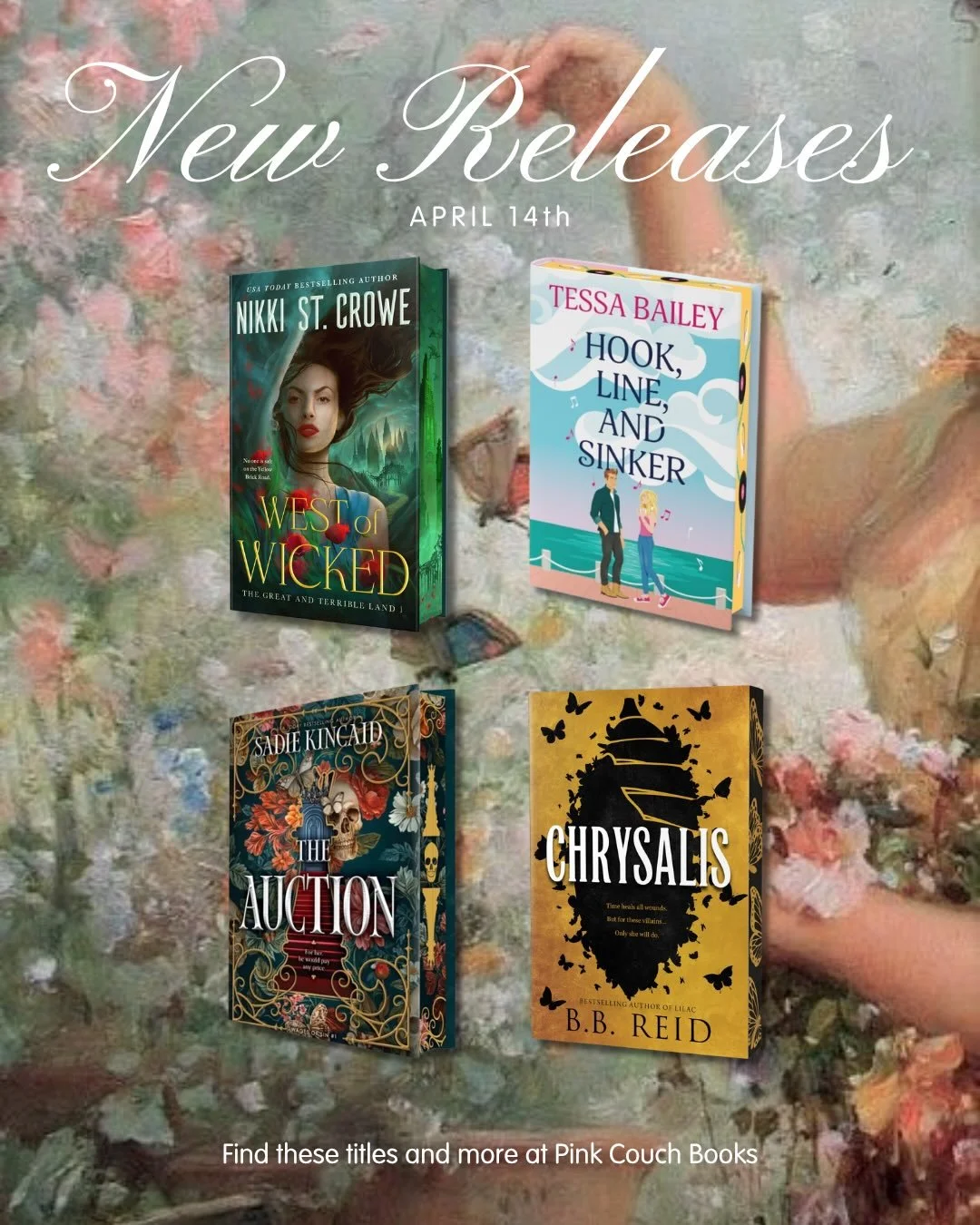 It&rsquo;s (New Release) Tuesday we&rsquo;re in love 🥰 So many beautiful covers this week! Which ones on your TBR??📚