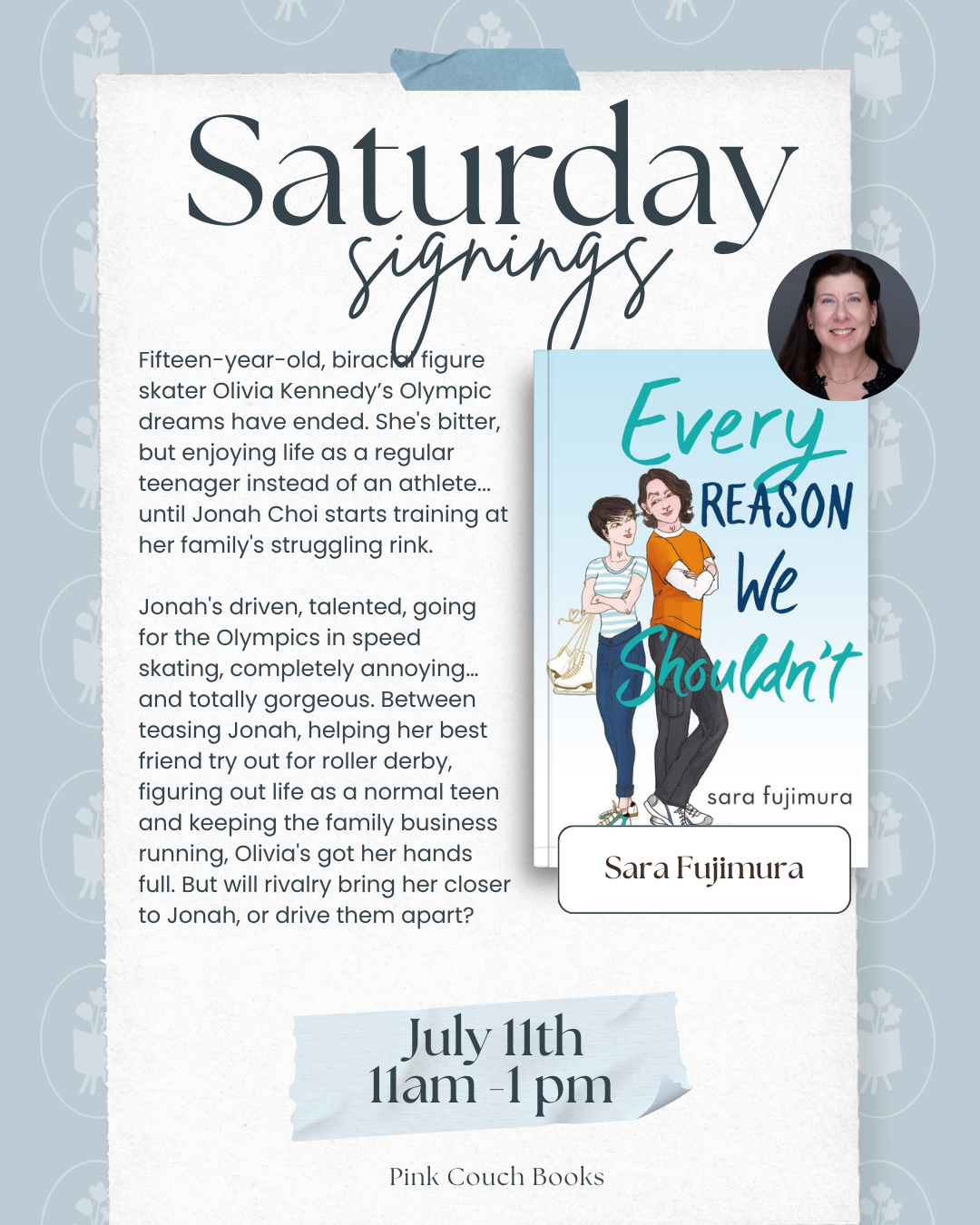 Saturday Signing: Sara Fujimura