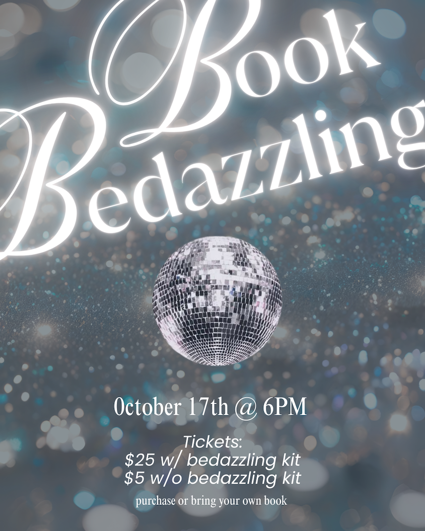Book Bedazzling 🪩