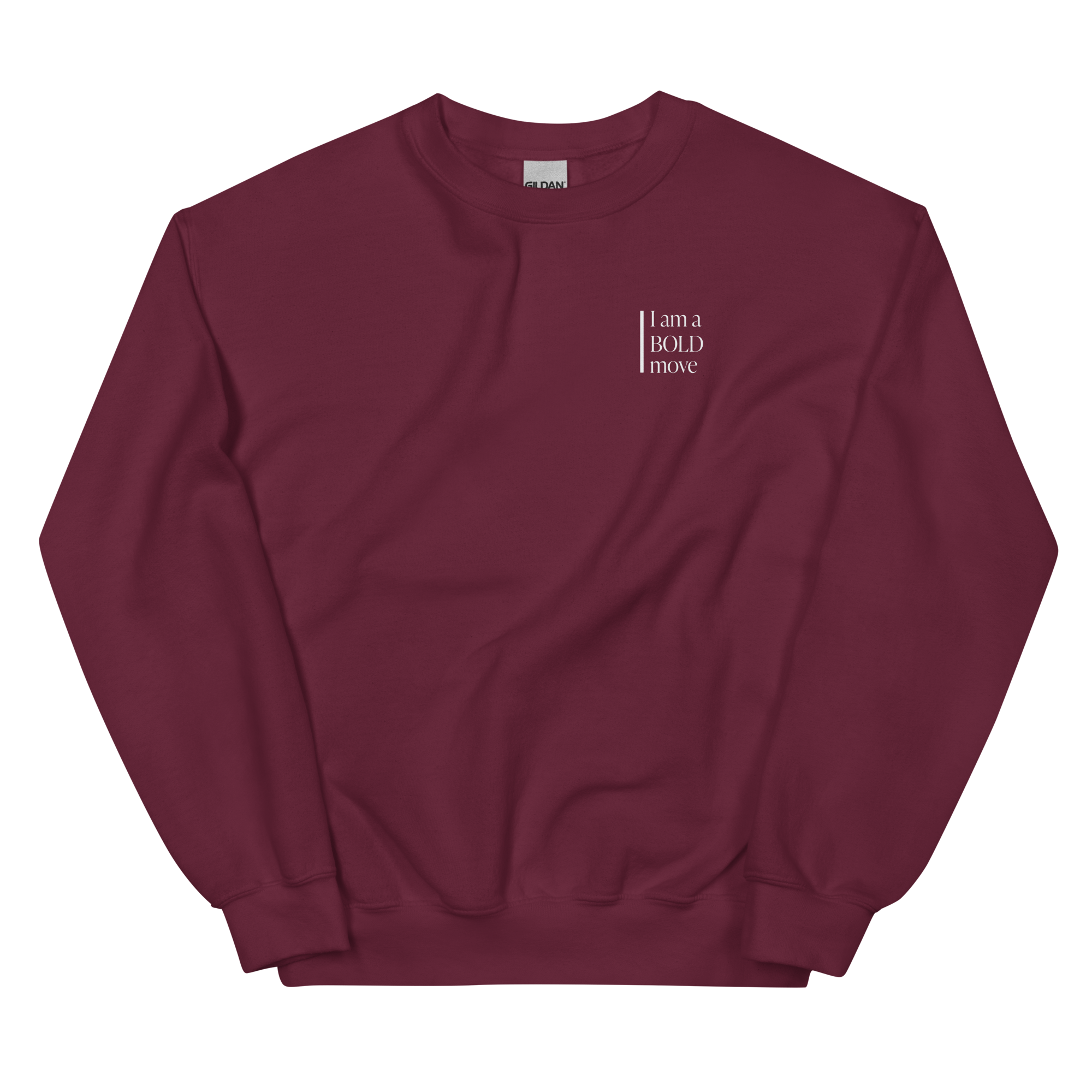 unisex-crew-neck-sweatshirt-maroon-front-69b43af3dea0f.png