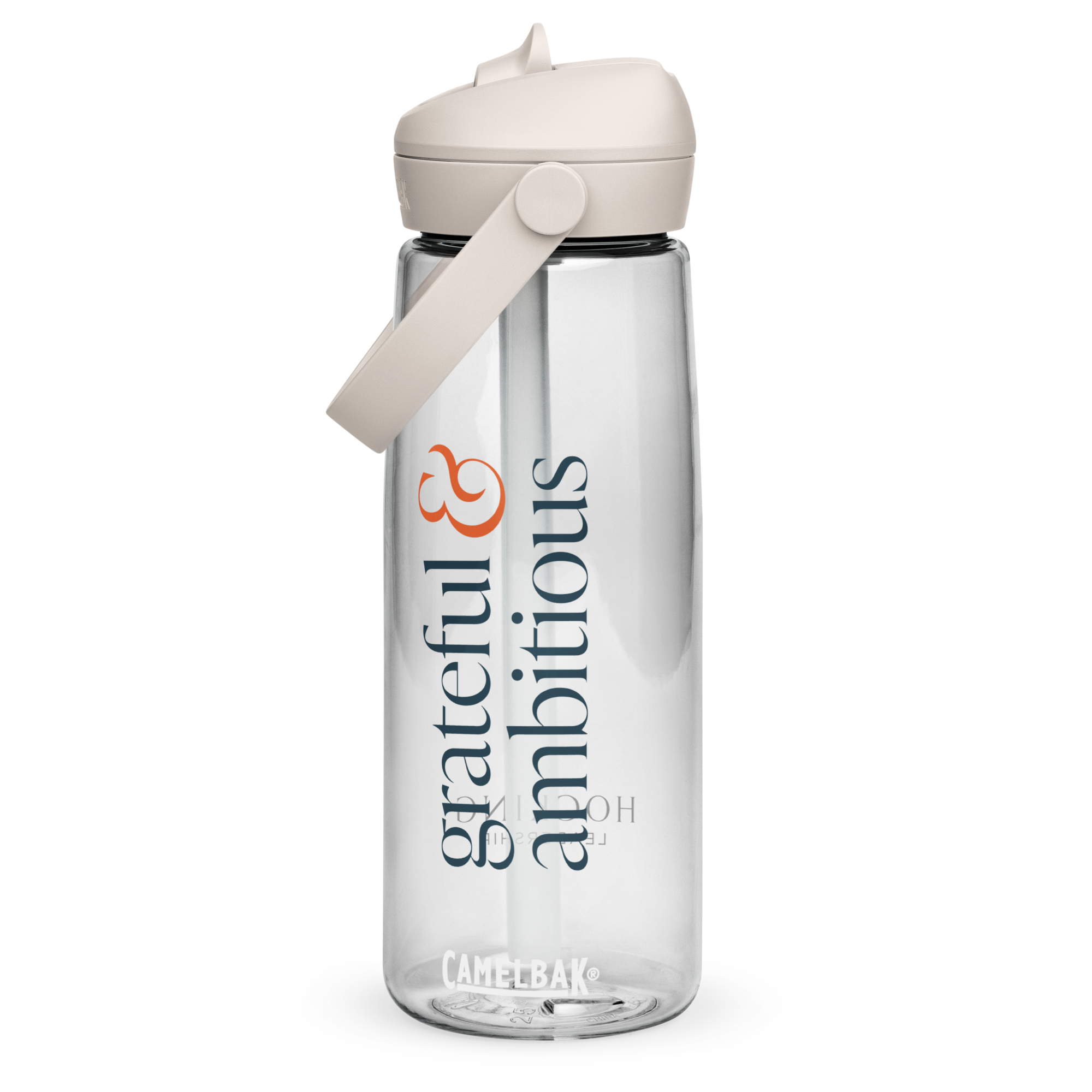 Grateful & Ambitious Water Bottle