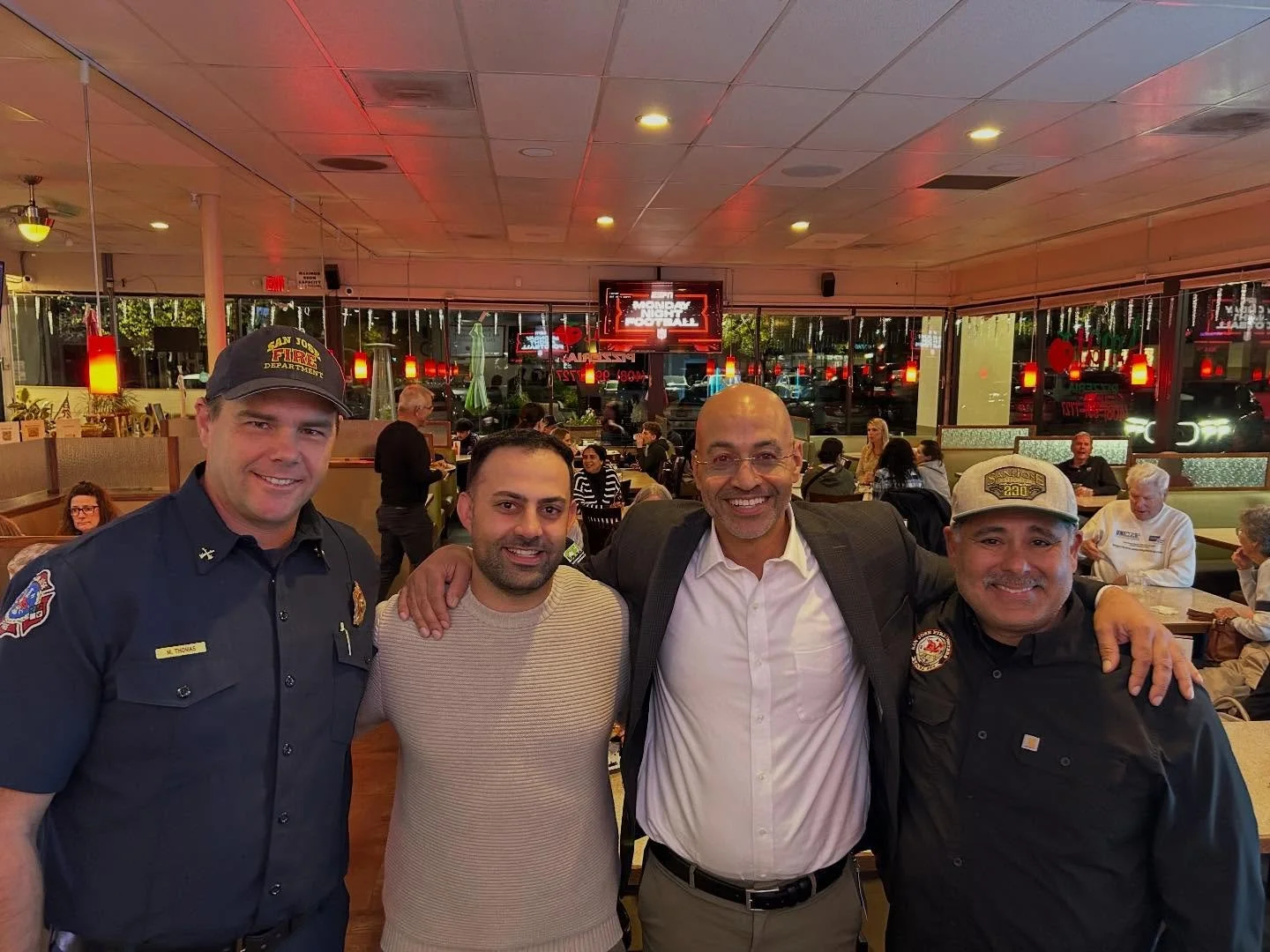 We had a great time at our firefighter community outreach event! Big thank you to Amato Pizzeria for the delicious pizza and to the San Jose Fire Department for coming out to teach us about community safety. We appreciate everyone who joined us and h