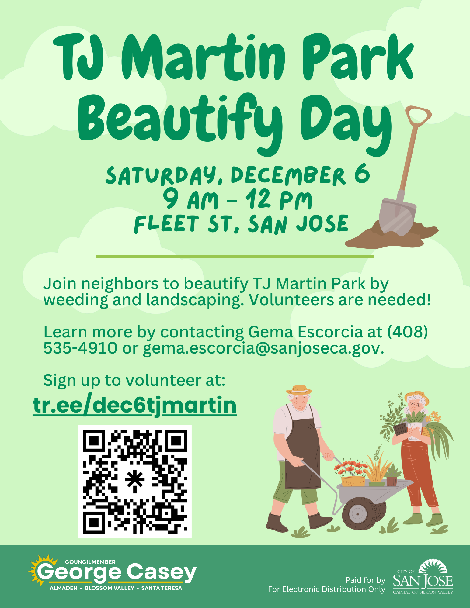 TJ Martin Park Beautify Day