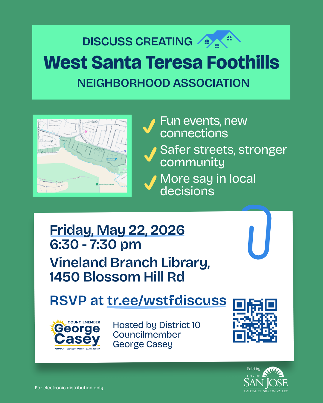 Discuss Creating West Santa Teresa Foothills NA