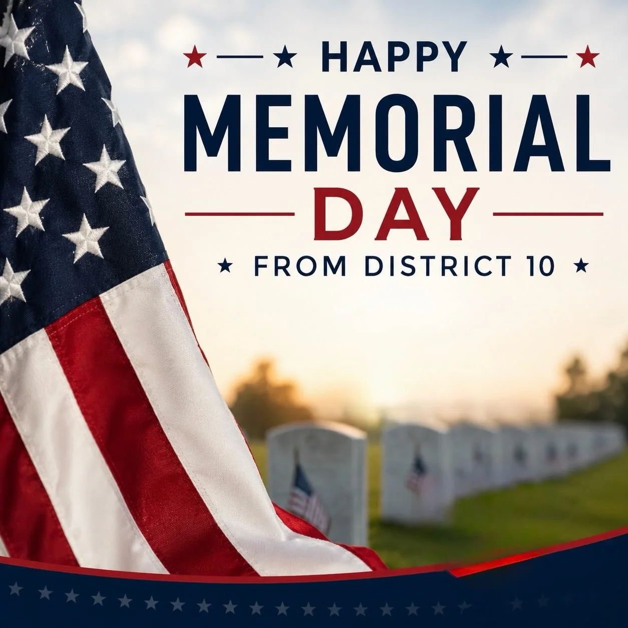 Happy Memorial Day! 🇺🇸
Today we pause to honor and remember the brave men and women of our armed forces who made the ultimate sacrifice in defense of our nation and our freedoms. Their courage and service will never be forgotten.
To all who grieve 