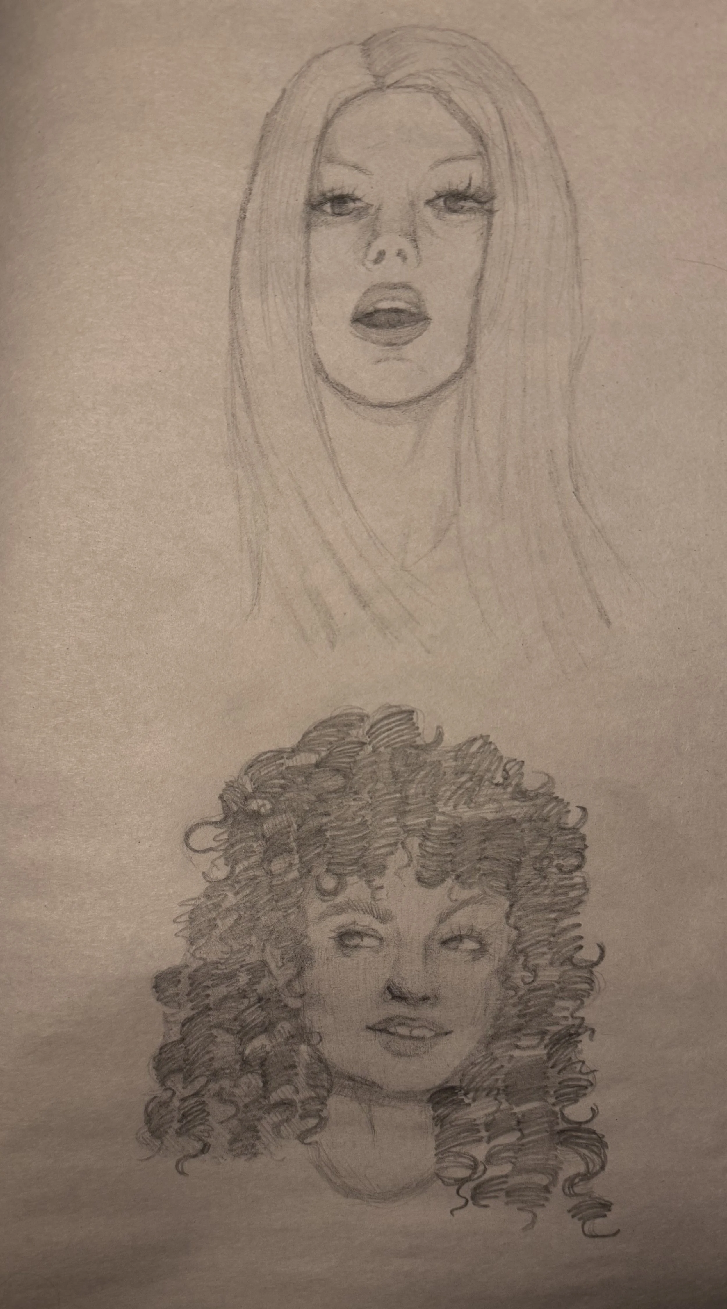 pencil face study. 2025.