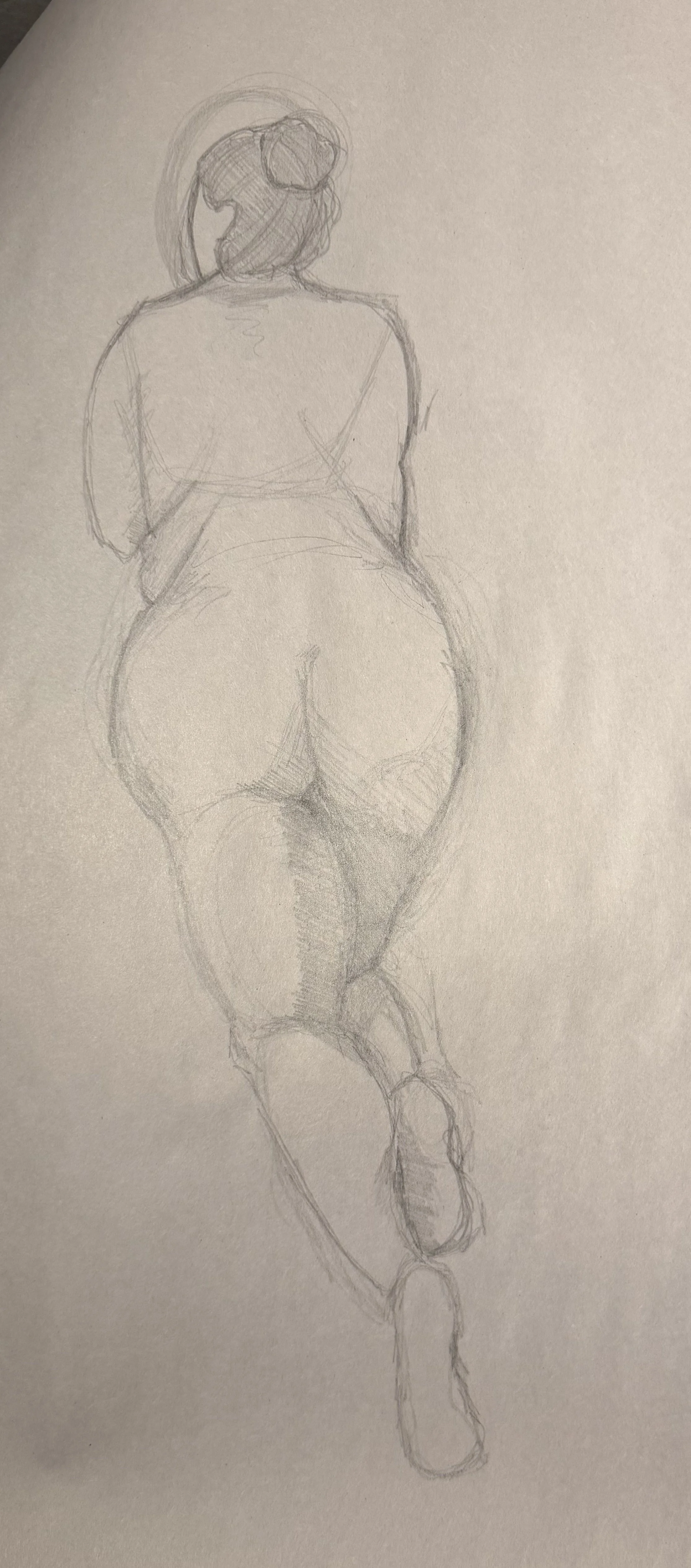 pencil figure drawing. 2025.