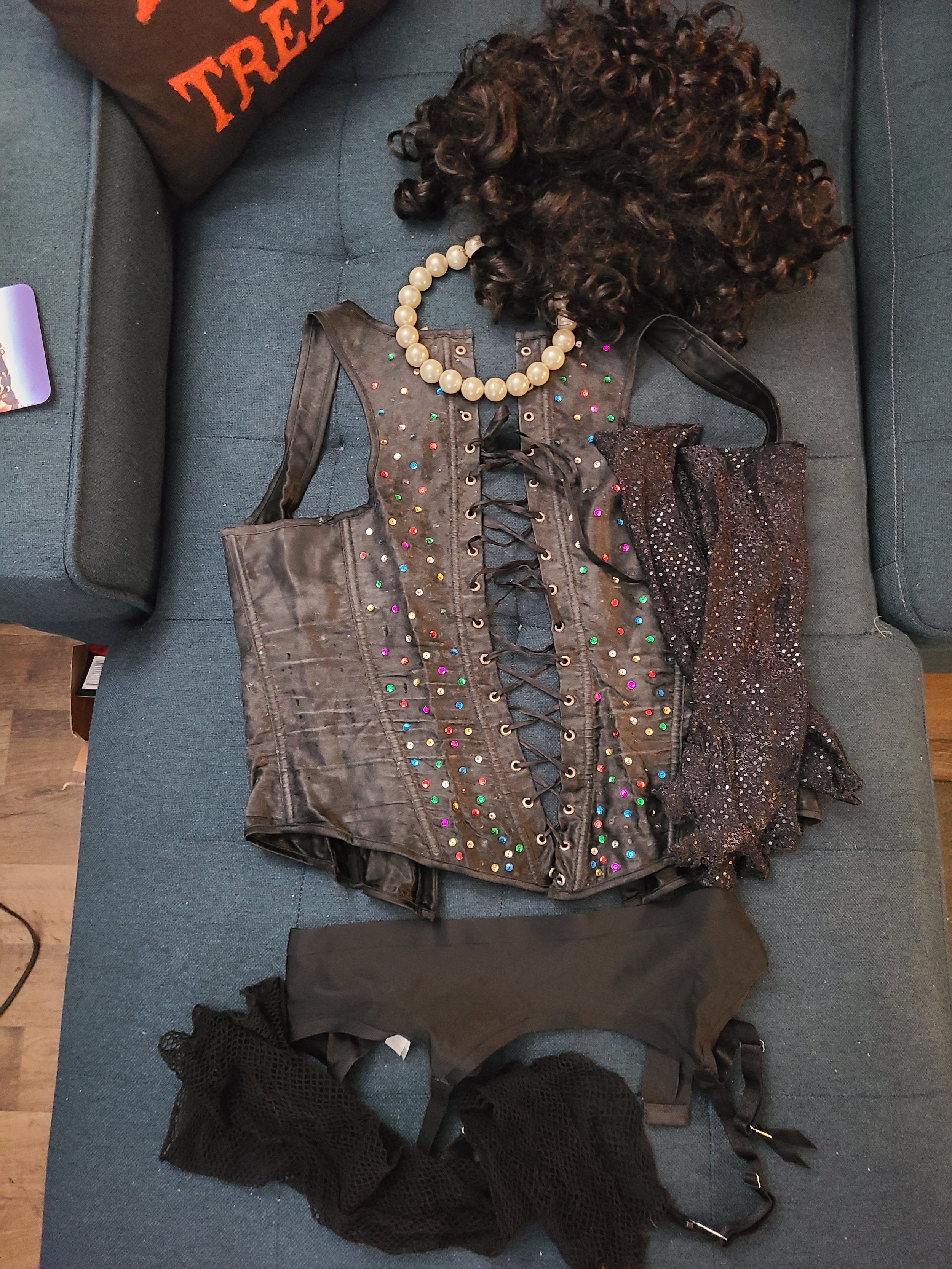 Frank'n Furter's Costume and Wig