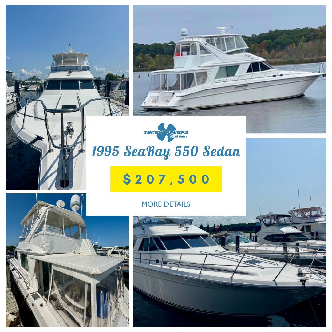 1995 SeaRay 550 Sedan Bridge