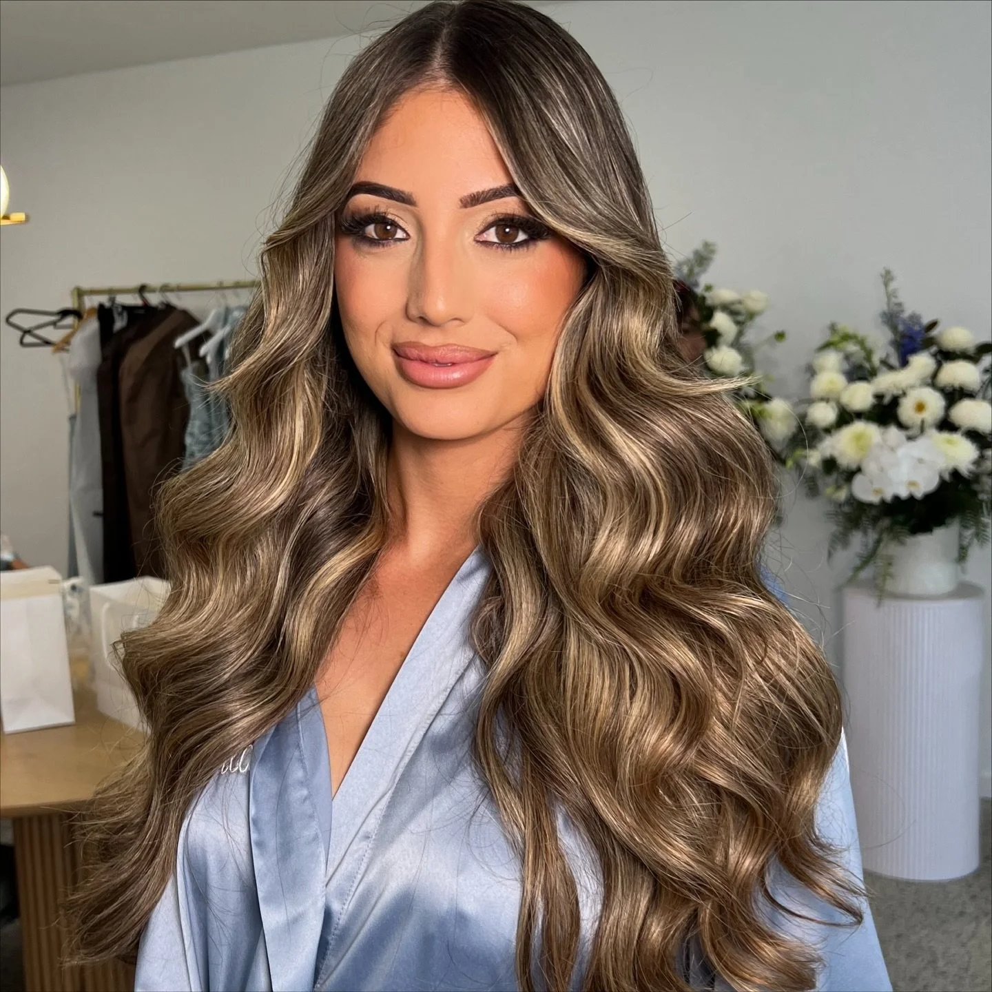 Just a moment for the bridesmaids from yesterday&rsquo;s wedding, bride needs her own post ☺️

The girls each chose their own looks with hair and makeup and I loved how it all turned out! 

Hair by the gorgeous girls at @kokoblaqhair @chanel.beck @ta