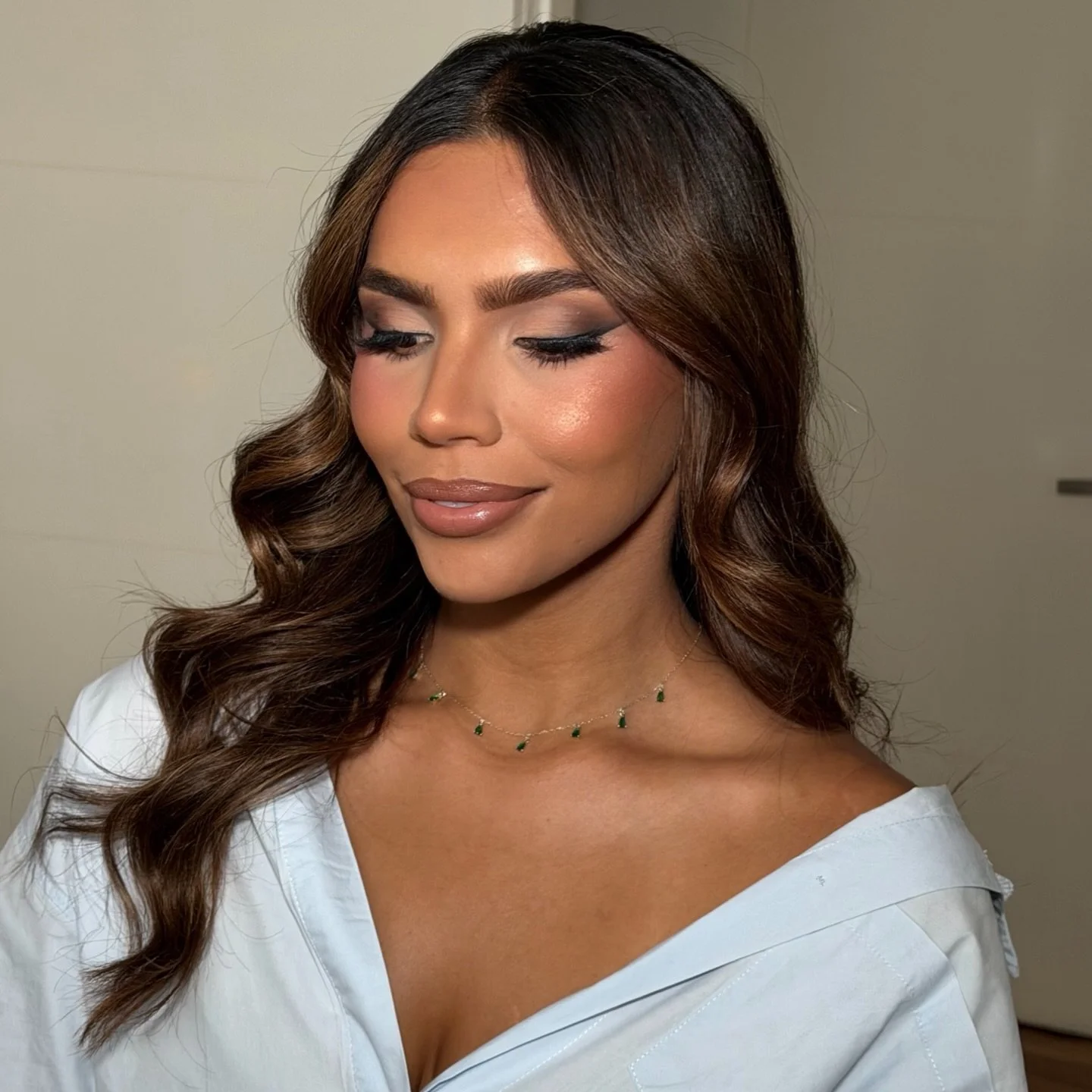 Hazel ✨

All glam for her wedding! Obsessed with this smoked eyeliner look! 

#perthmua #perthmakeupartist