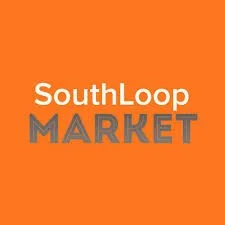 SouthLoop Market logo on an orange background.