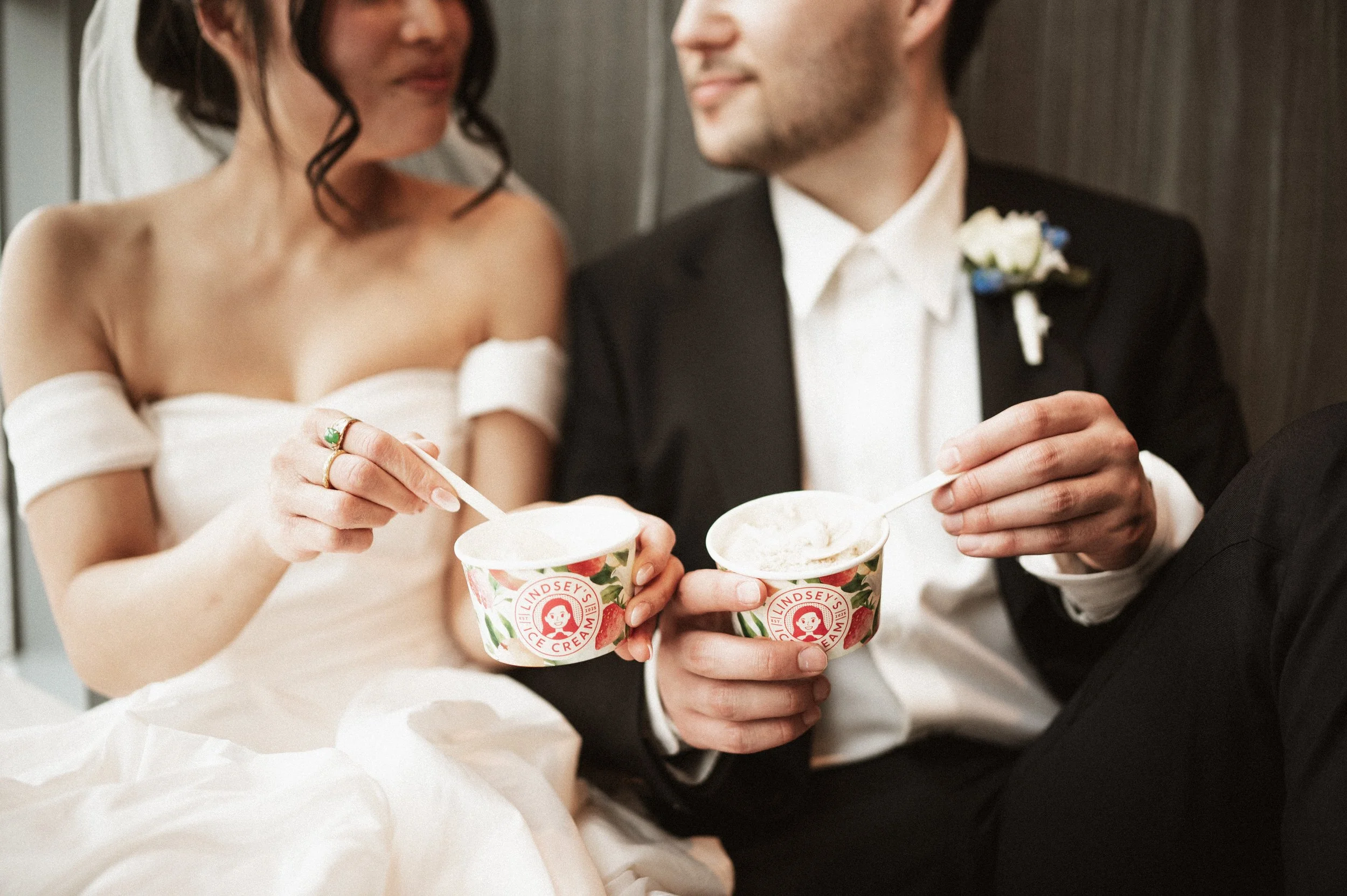 Custom ice cream flavors for Chicago wedding and catering