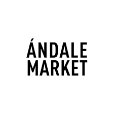 Black text on white background reading 'ÁNDALE MARKET'