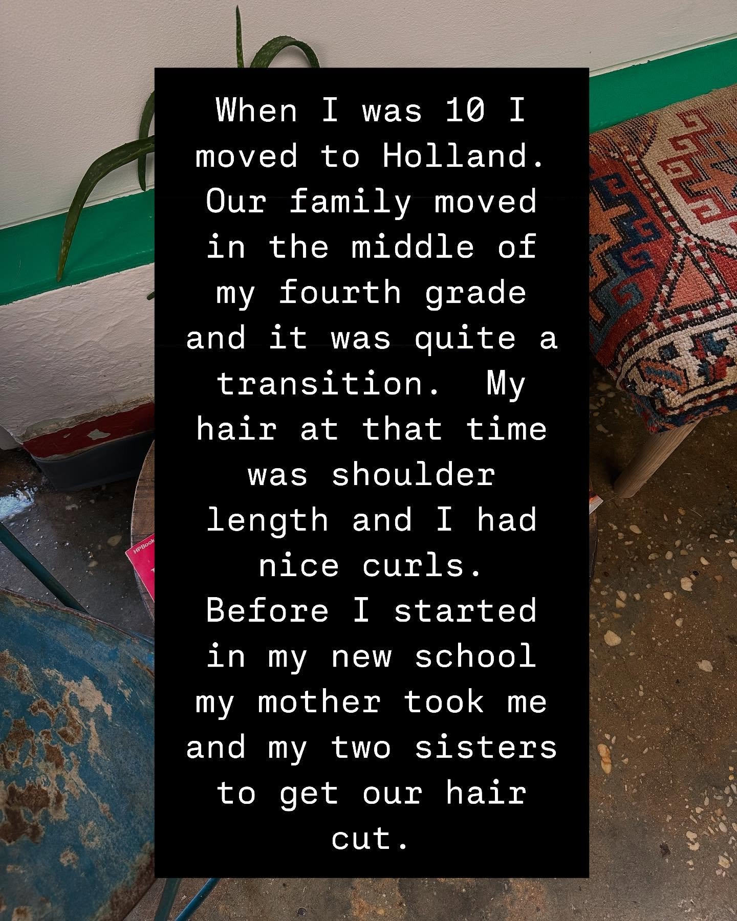 &ldquo;I felt like my identity as a young girl was hijacked&rdquo;!!!

#storiesfromthechair