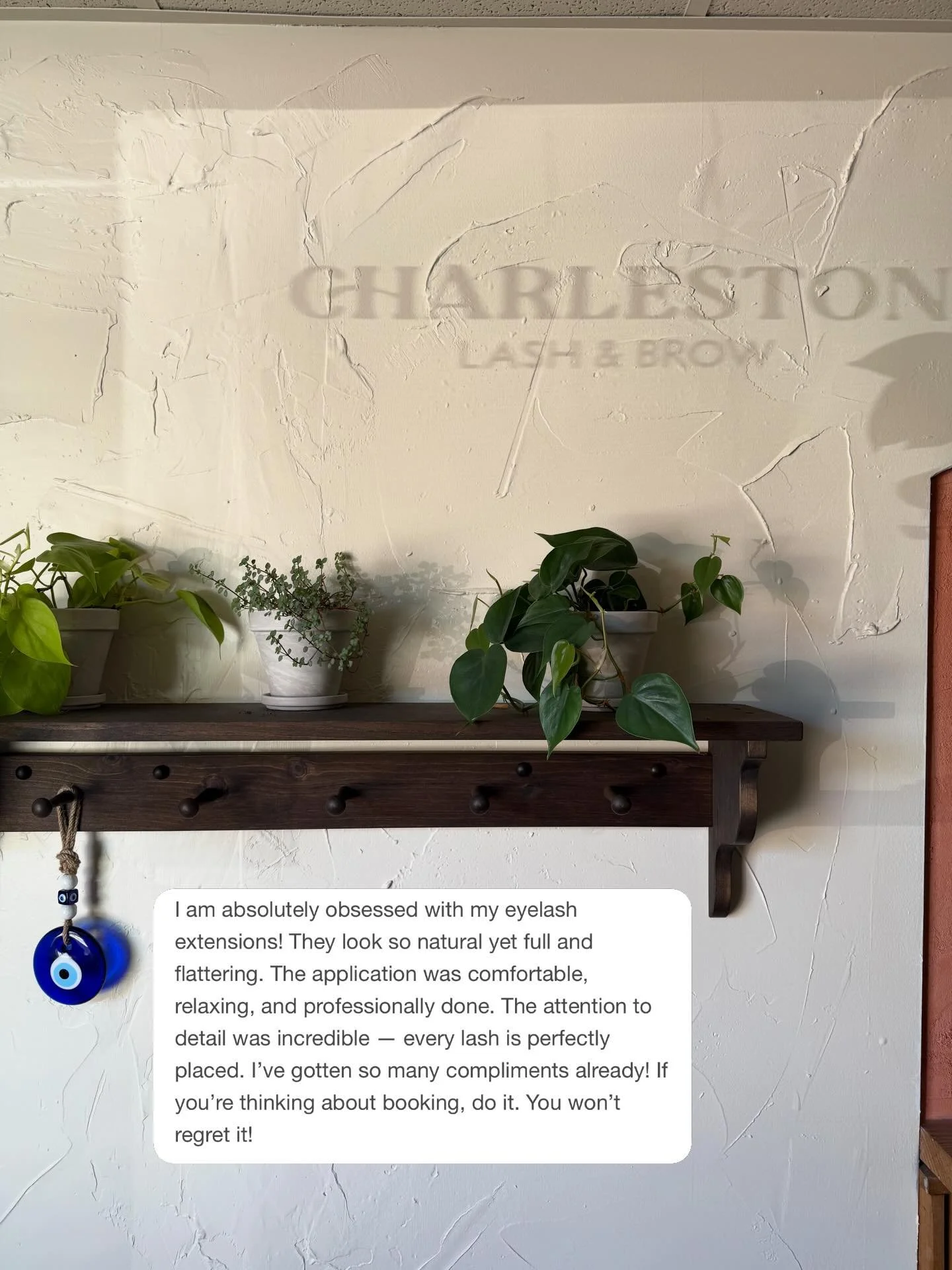 A wonderful review to share for @charlestonlashandbrow 🙌🏻