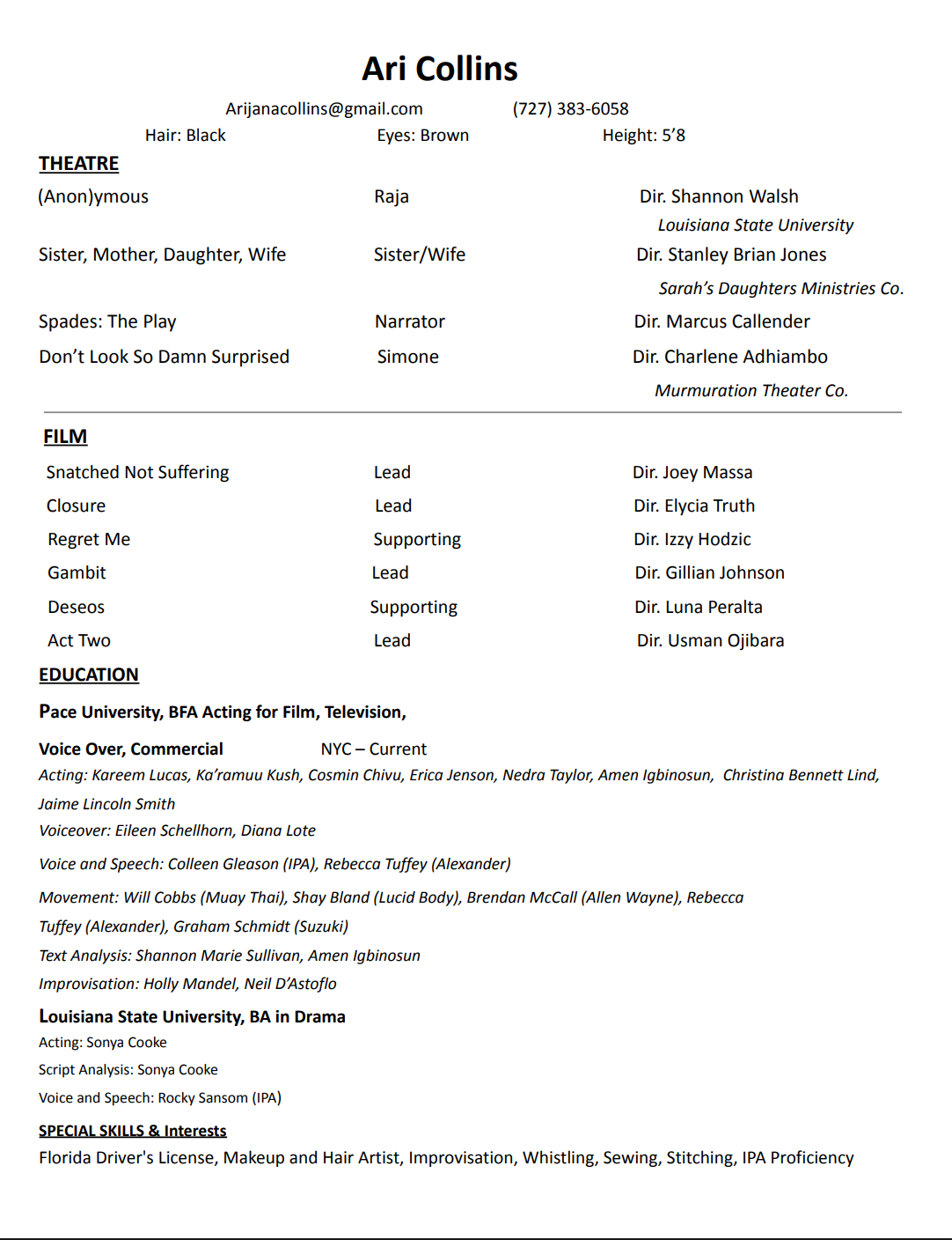 Resume