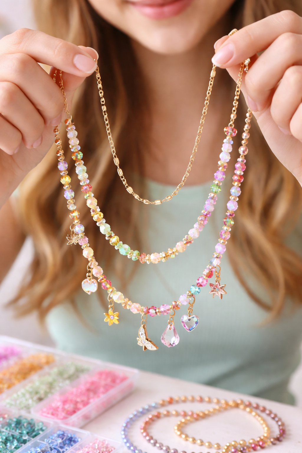 Atelier de fabrication de bijoux - Colliers