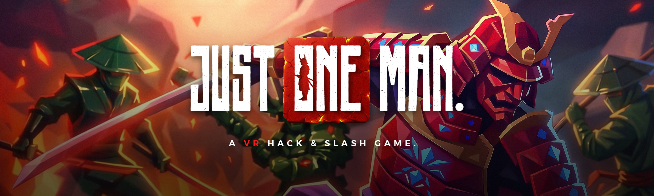 JUST ONE MAN Banner