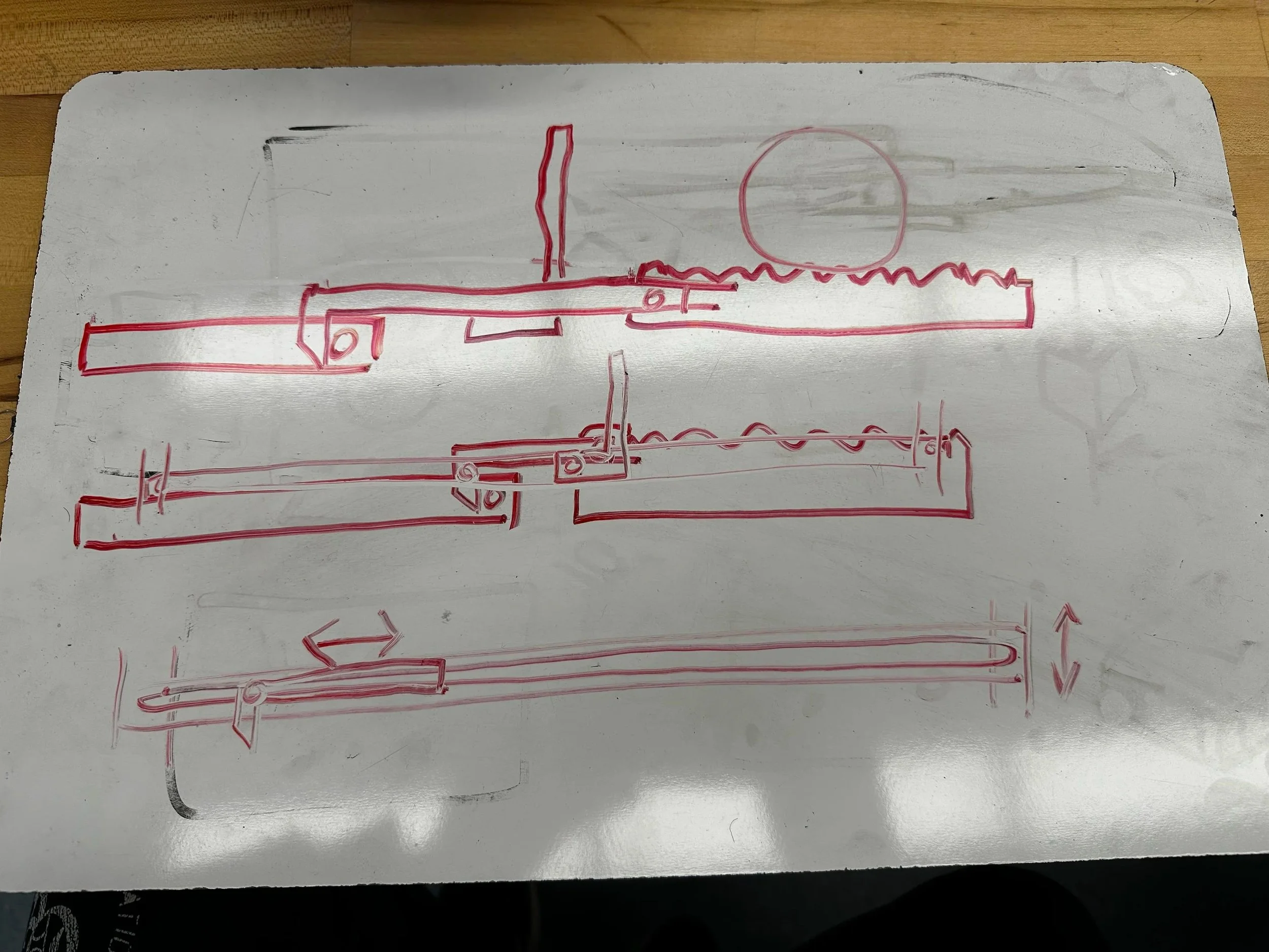 First iteration of final trigger design