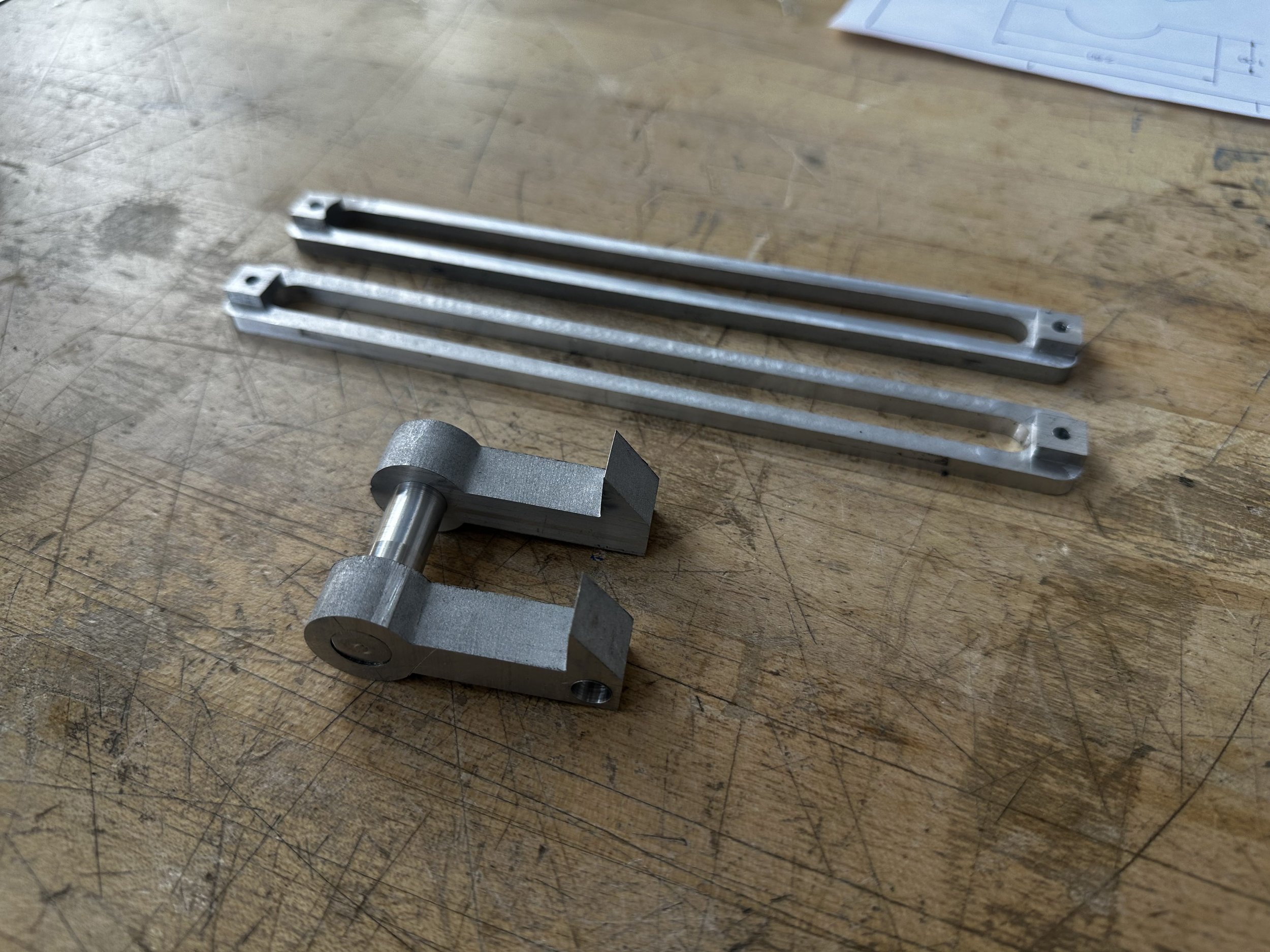 CNCed trigger slides and trigger latches