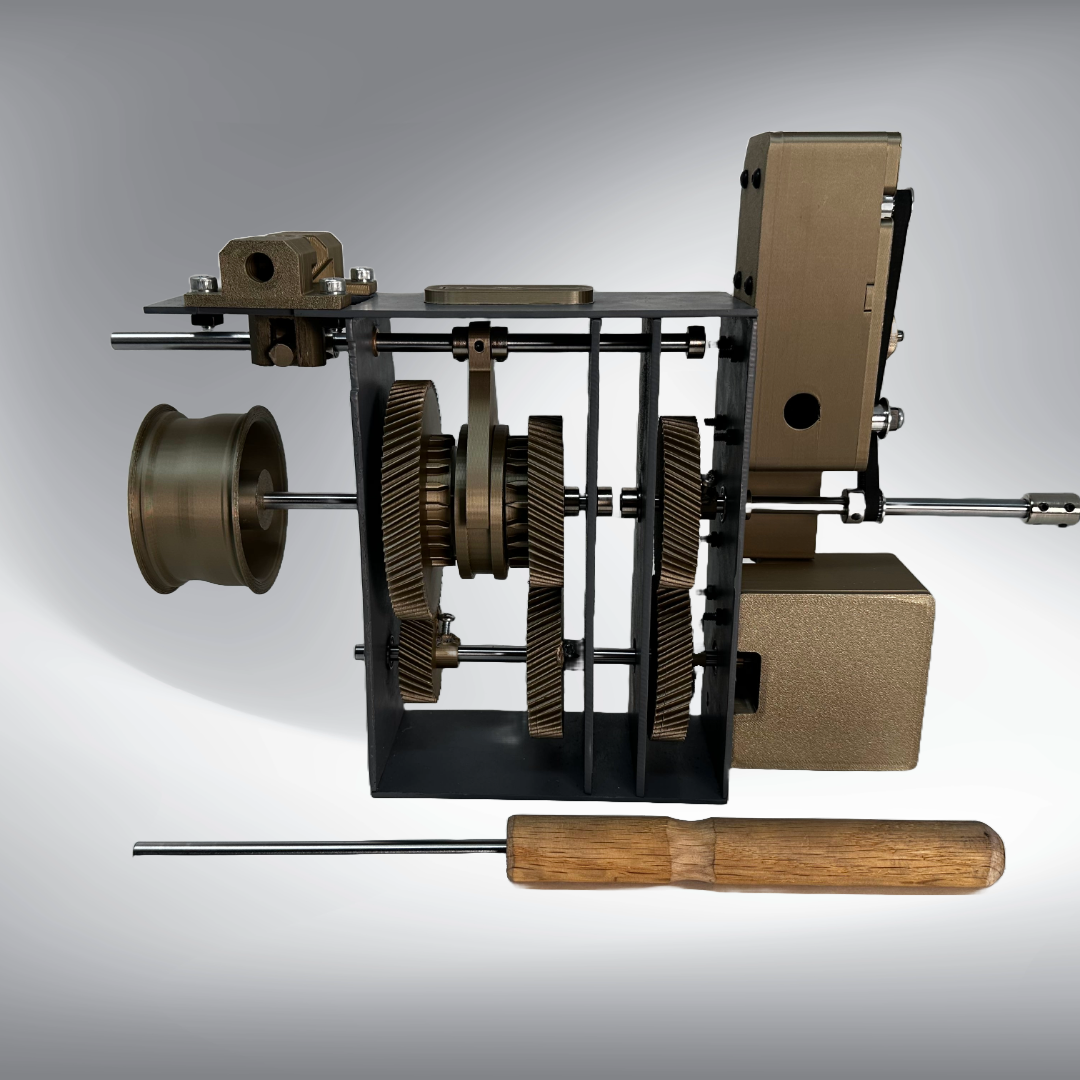 Final assembled transmission with shifter detached
