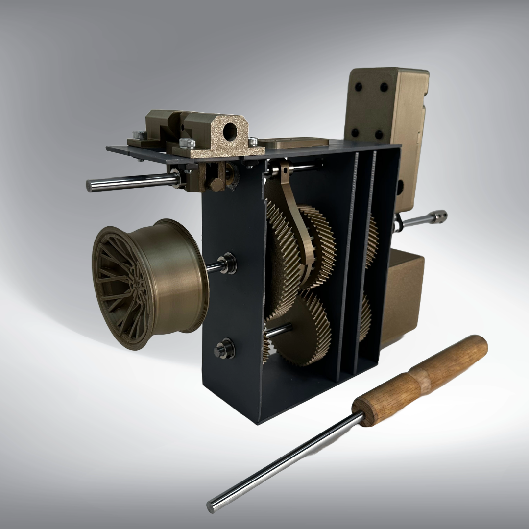 Final assembled transmission with shifter detached