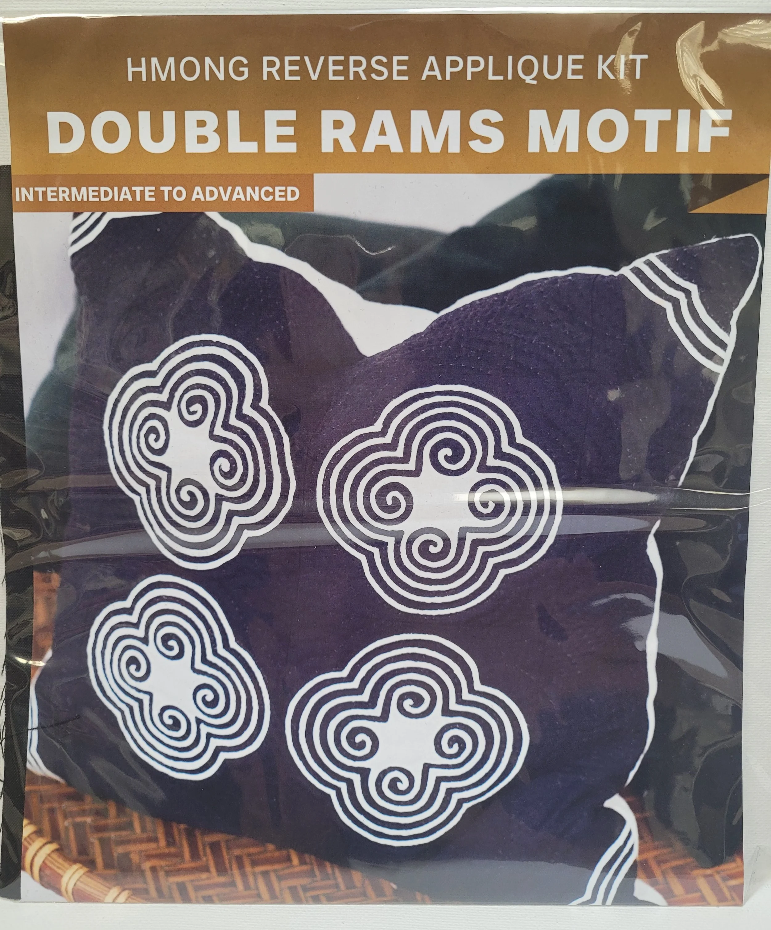 Double Rams Reverse Applique Kit