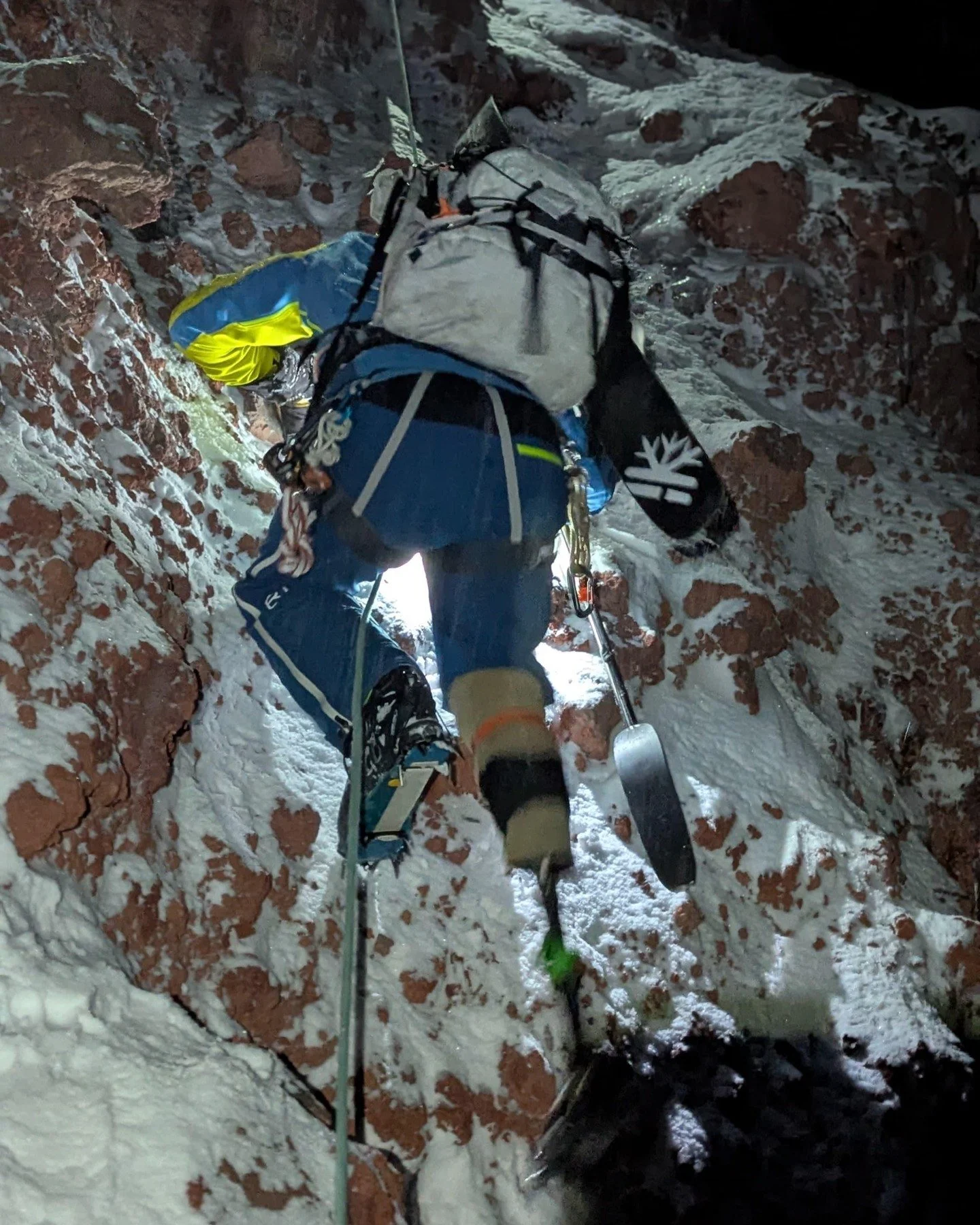 We are proud of @plp_mcafee trusting our Summit Step Prosthetic in the harsh, dark conditions on Ecuador's Chimborazo.