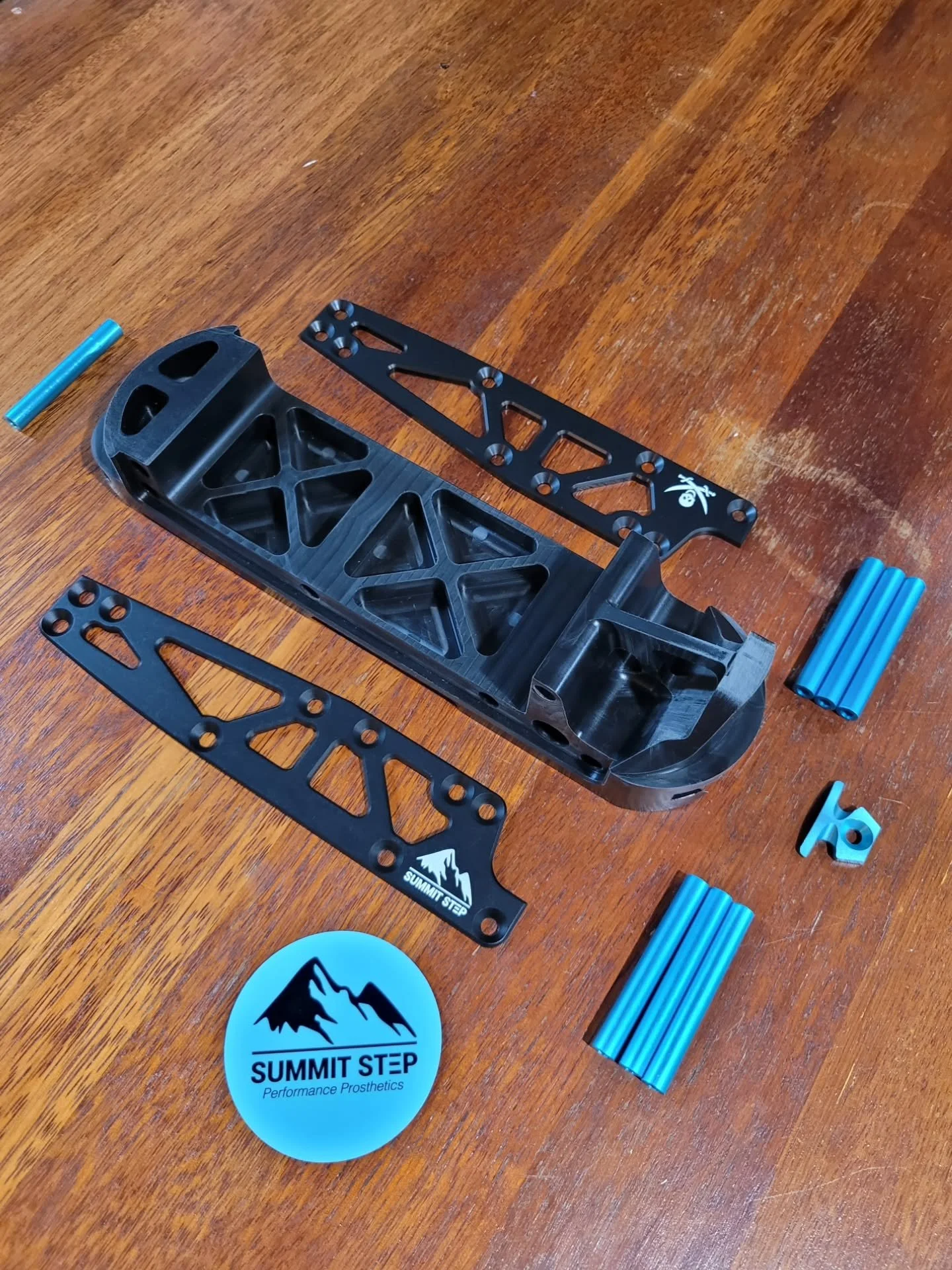 Our low profile mountaineering foot we put together for @plp_mcafee for his 2025-26 season adventures.